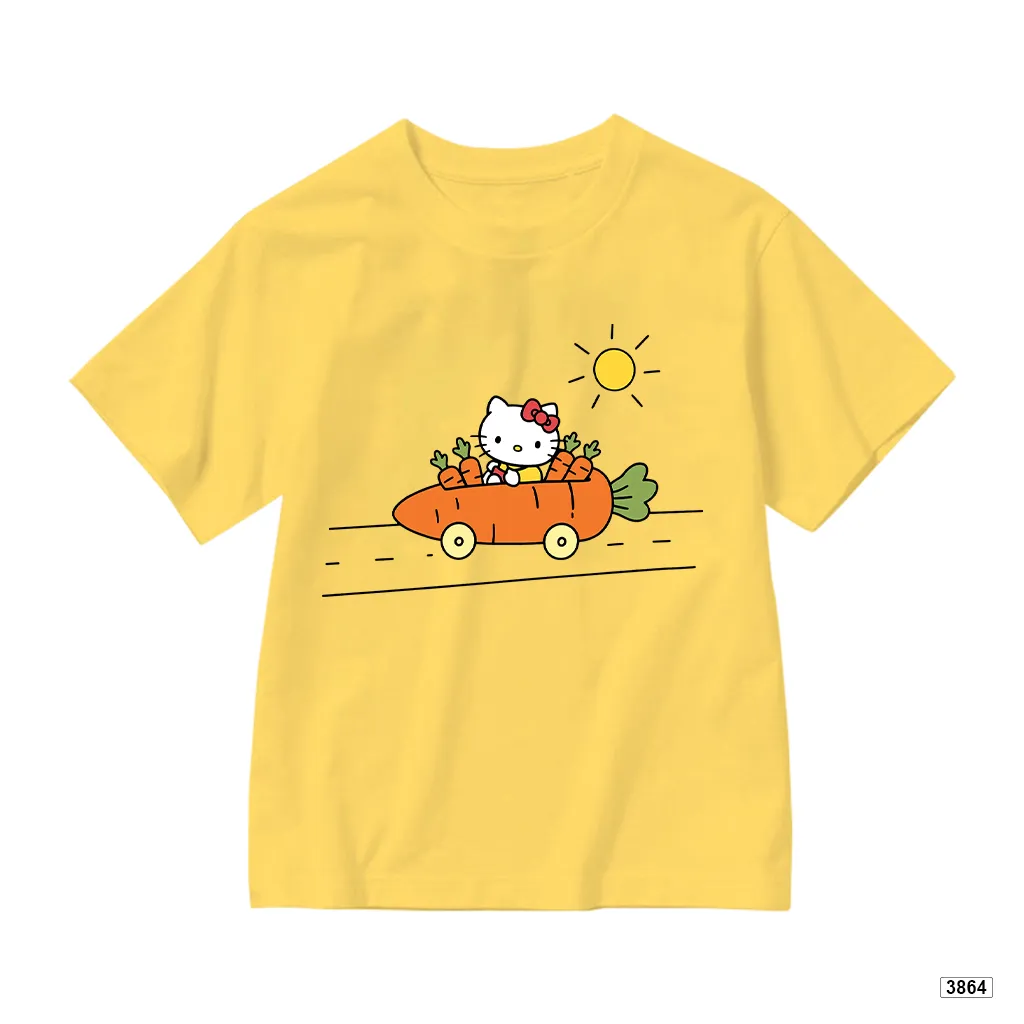 Áo thun bé gái form rộng Kittie Carrot Kado 3864_thumbnail_0