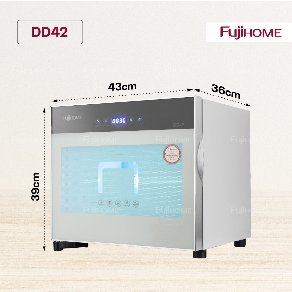Tủ sấy chén bát tiệt trùng DD42_thumbnail_8
