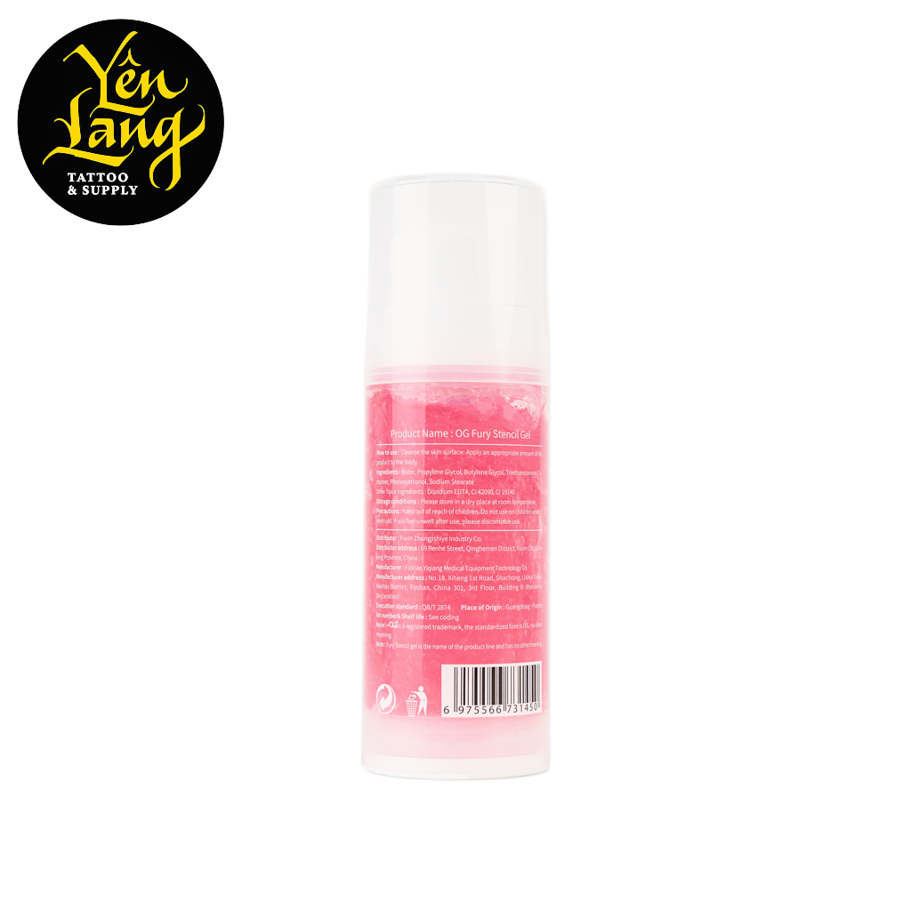 STENCIL - OG Fury Stencil Gel (200g) - Watermelon - Dưa Hấu - (HSD: 2028)