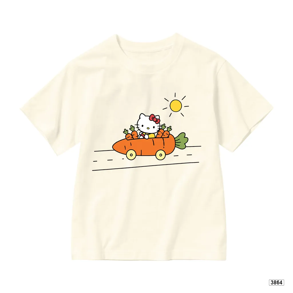 Áo thun bé gái form rộng Kittie Carrot Kado 3864_thumbnail_9