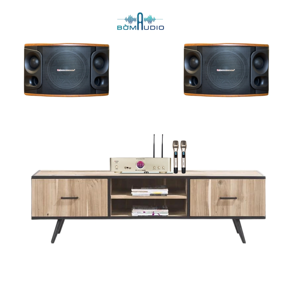 Combo Loa Karaoke BOSTON ACOUSTICS MD510 + Amply SUMICO SU 450 - B314_thumbnail_1