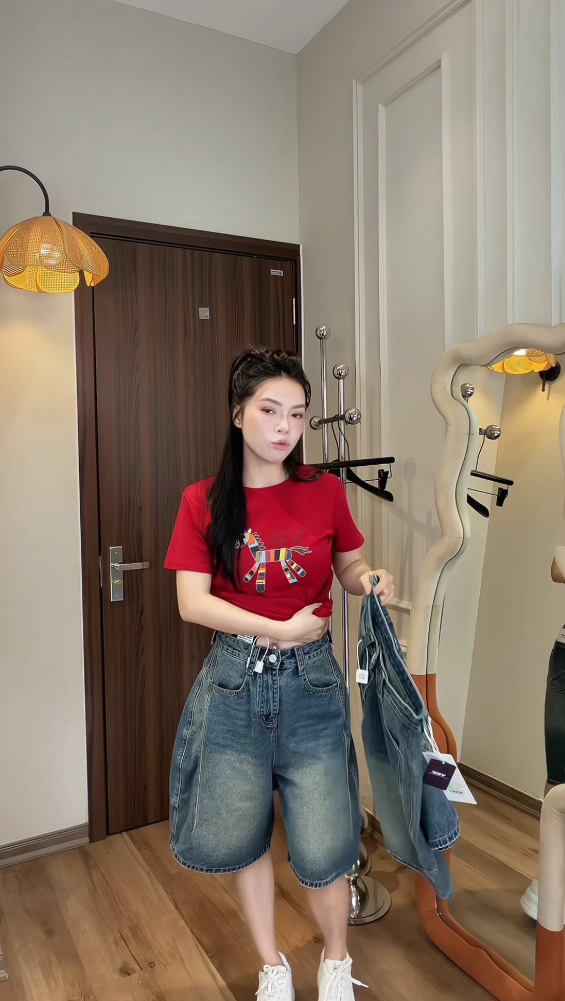 Quần short jean 1153