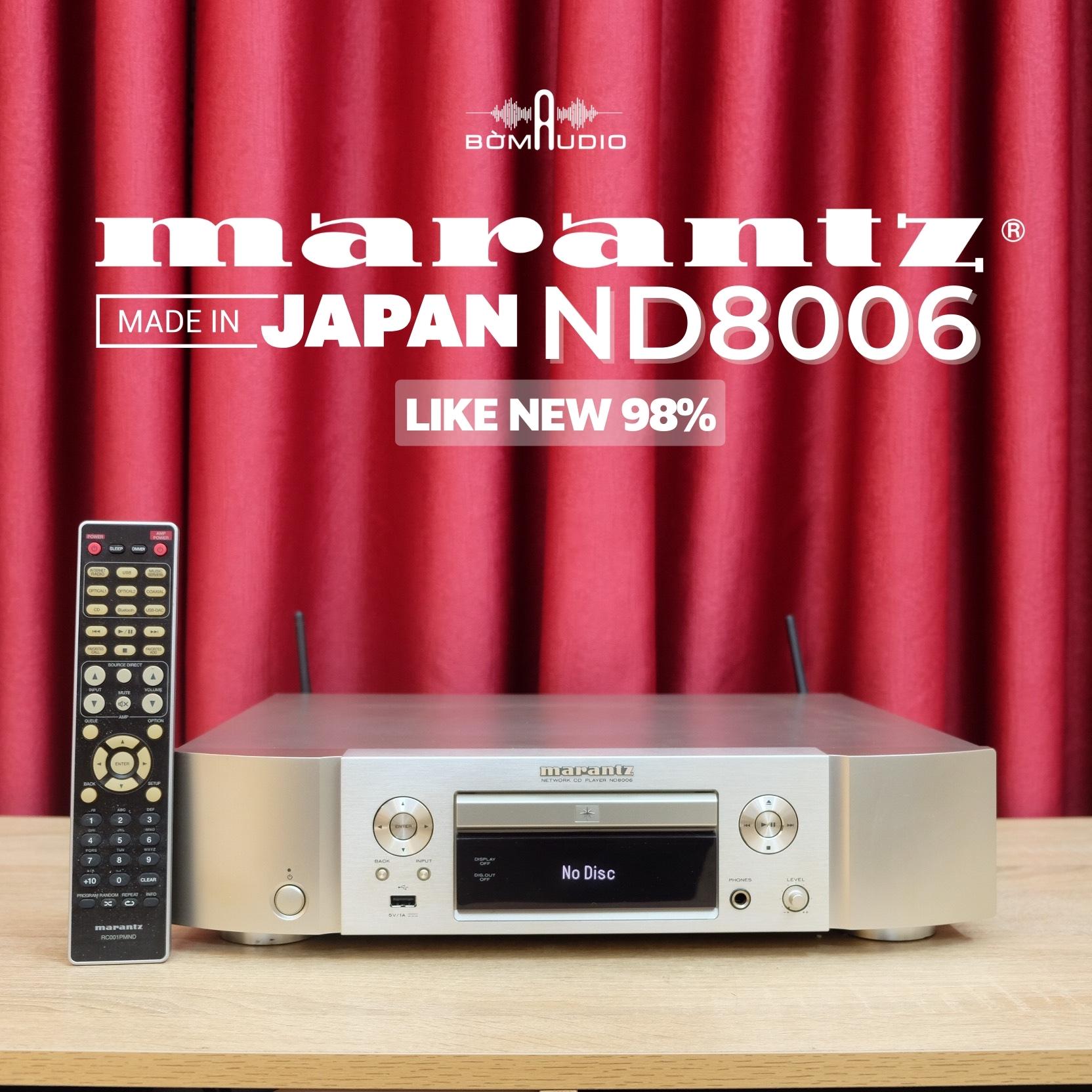 [LIKENEW 98%] Đầu CD Kiêm DAC MARANTZ ND-8006_thumbnail_0