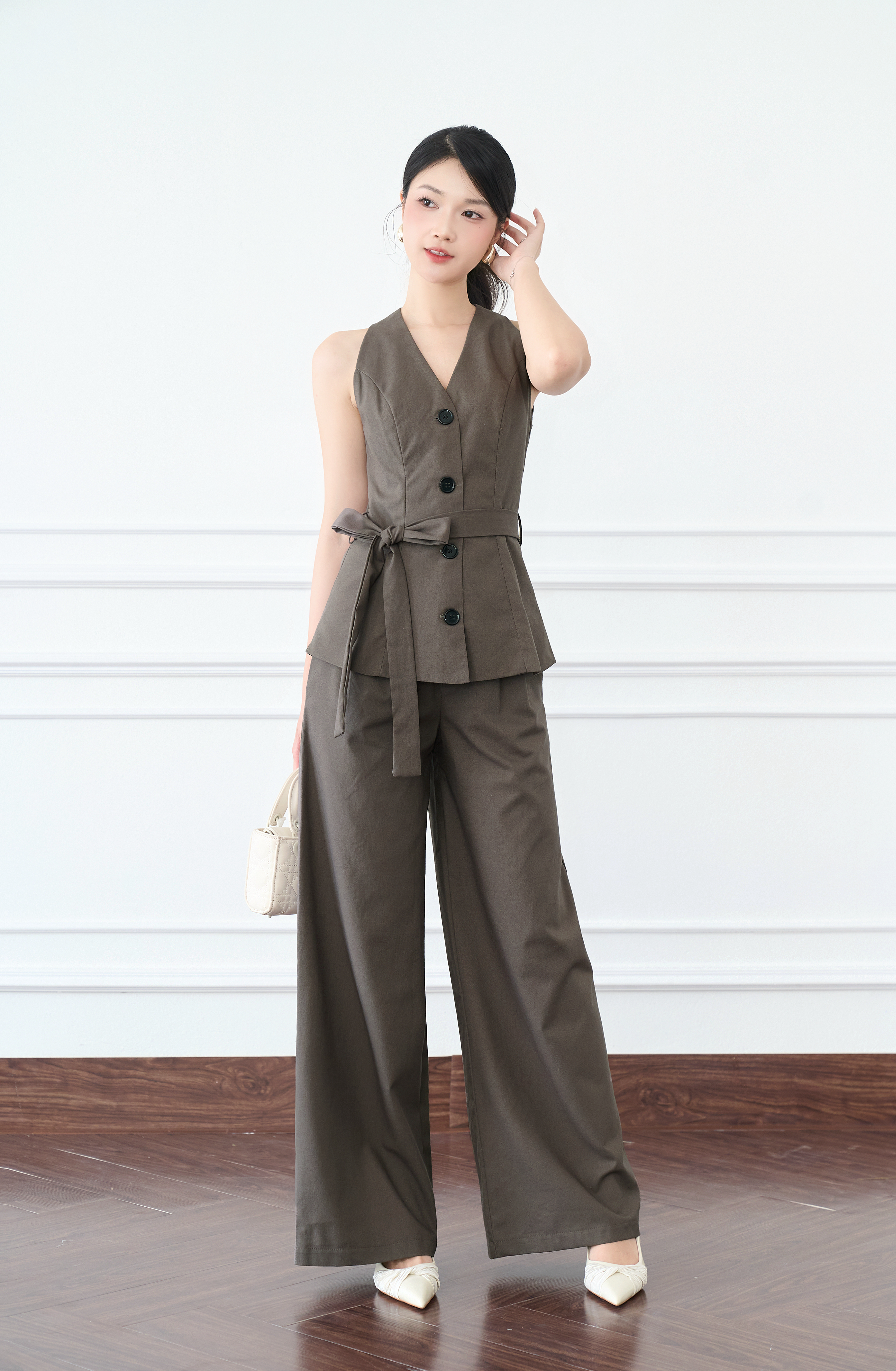 Set Quần Olive Muse