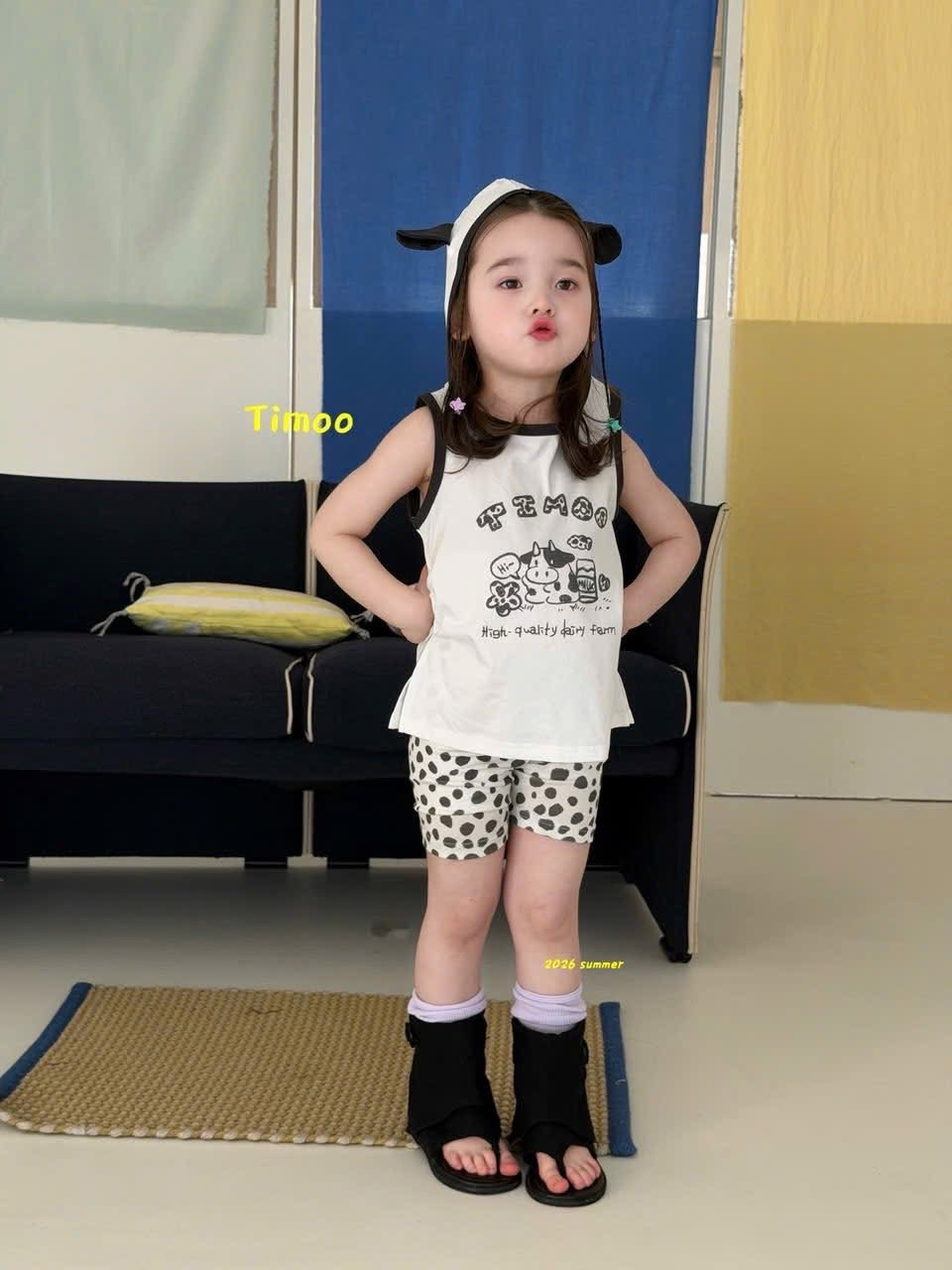 D249 - Set sát nách bò sữa hãng Timoo