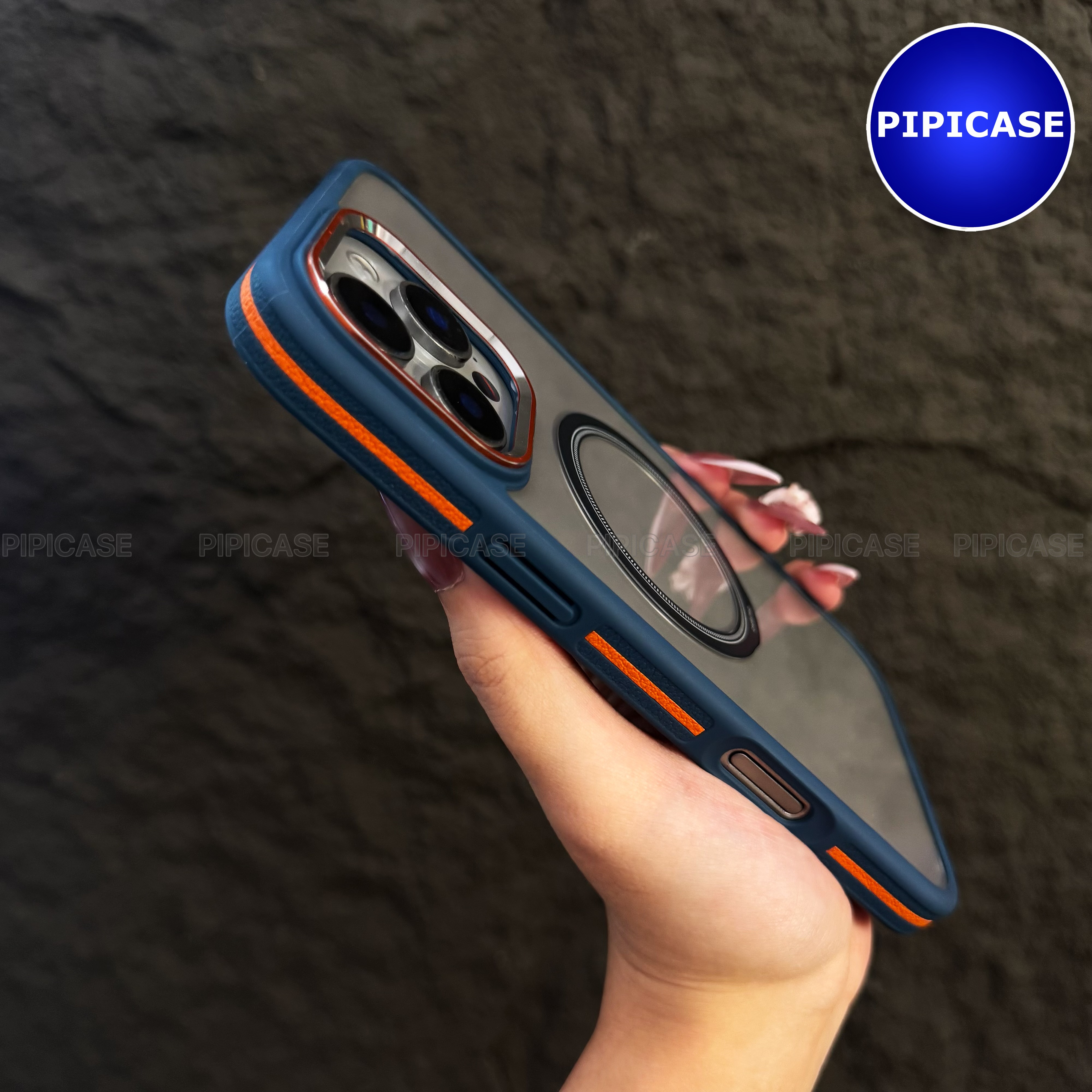 Ốp Lưng iPhone 16 Pro Max - Wigu - Xanh Dương_thumbnail_5