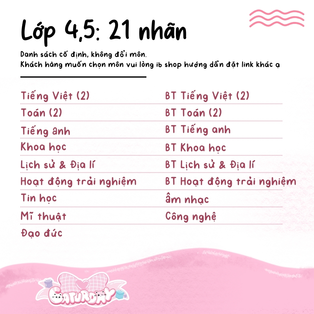 Giấy bao tập Chấm bi, Nhãn vở Simple in theo yêu cầu_thumbnail_4