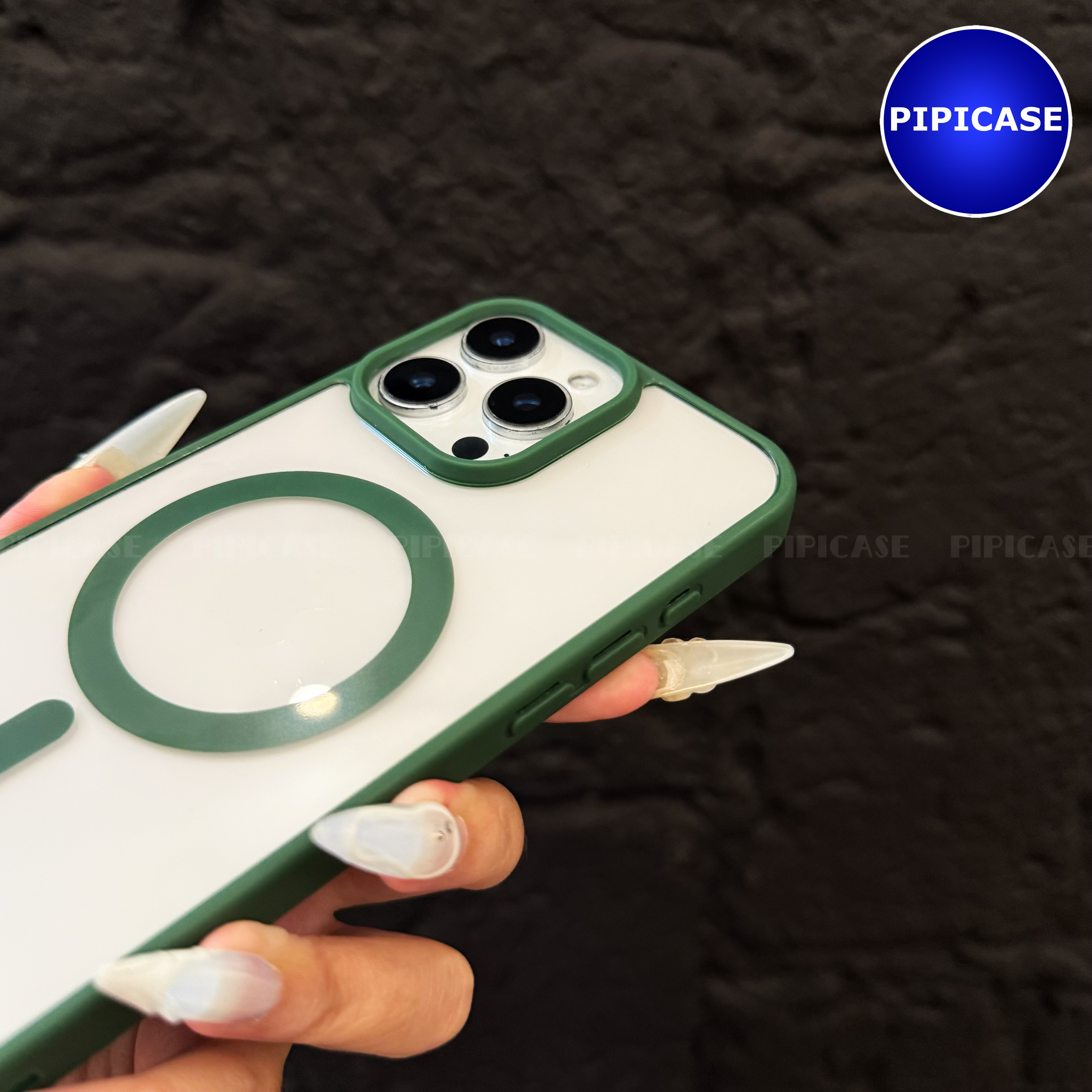 Ốp Lưng iPhone 16 Pro - Chic - Xanh Lá_thumbnail_5