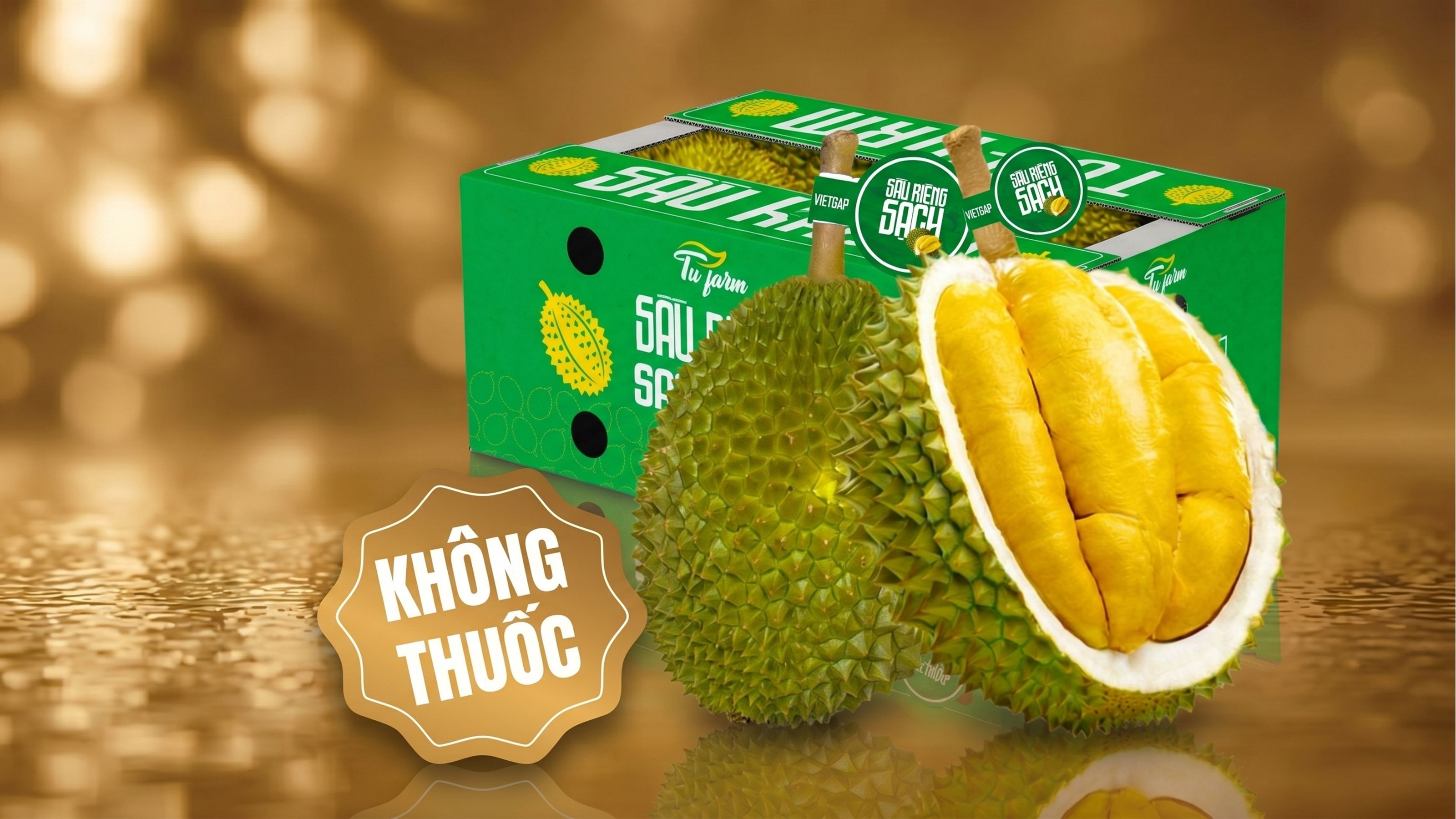 combo thùng sầu riêng musang king 