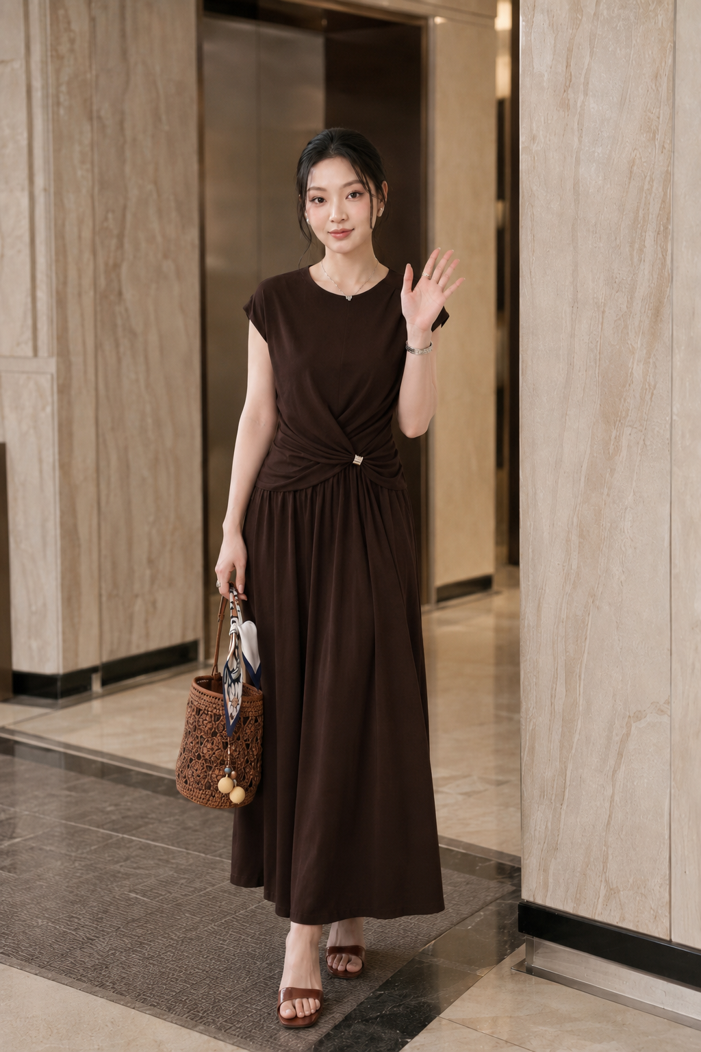 VD008 - SET Nâu Trầm Sang Trọng