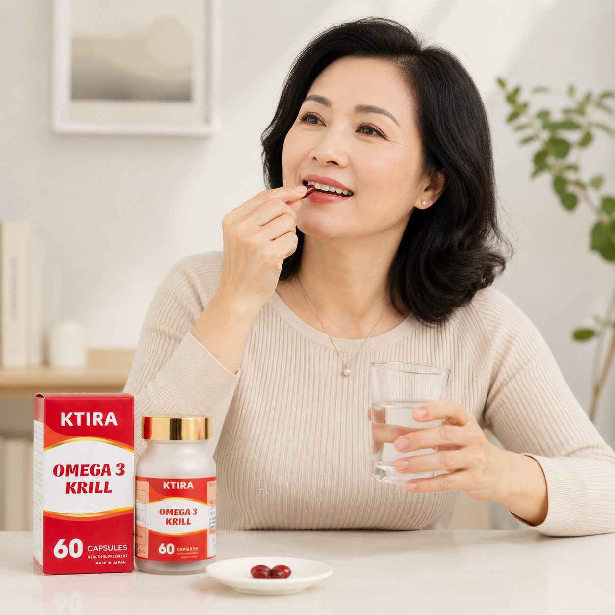 KTIRA OMEGA 3 KRILL, dạng viên, 60 viên/_thumbnail_2