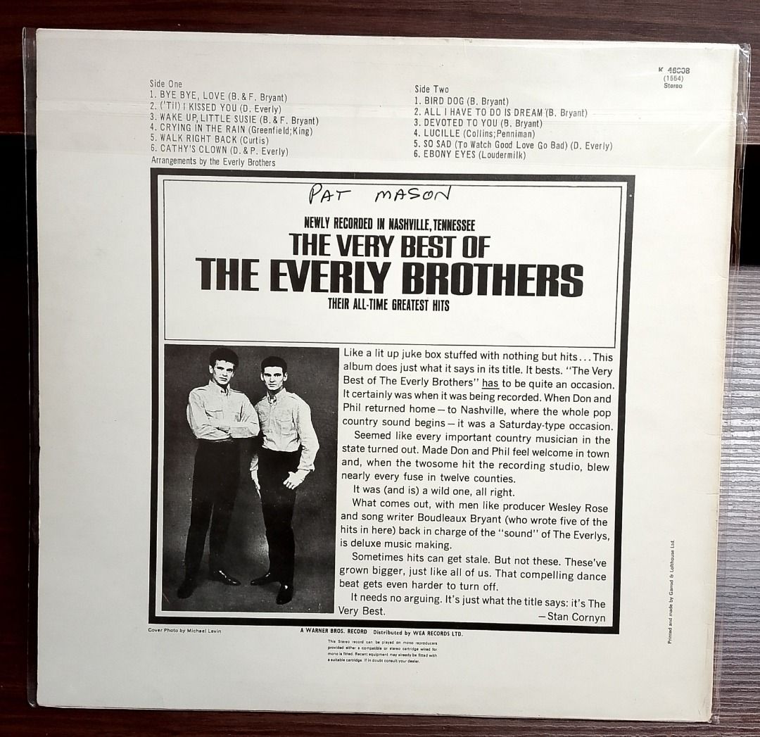 EVERLY BROTHERS - THE VERY BEST OF _thumbnail_1