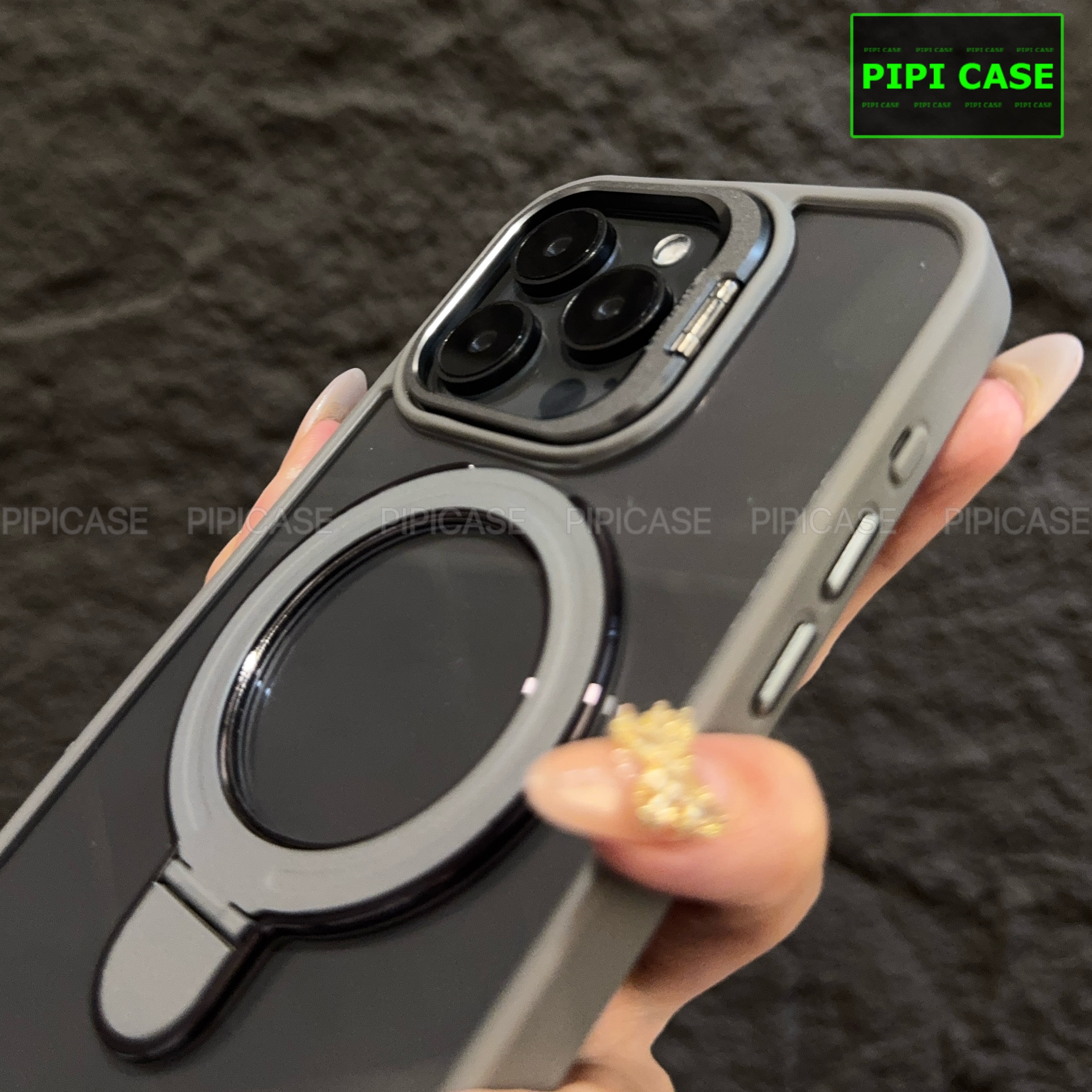 Ốp Lưng iPhone 12 Pro Max - Super Gone - Xám_thumbnail_9