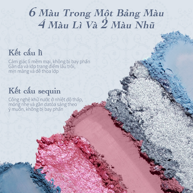 [FLOWER KNOWS] Bảng phấn mắt 6 ô Flower Knows Shell's Jewel 6.5g_thumbnail_3