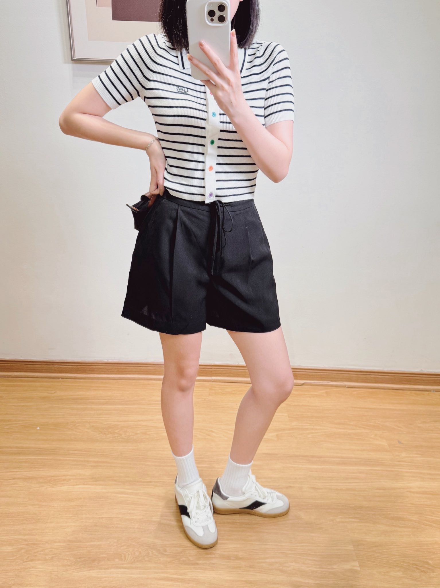 K11 SHORT VẢI XUẤT HÀN 2 MÀU -SALE 3103_thumbnail_6