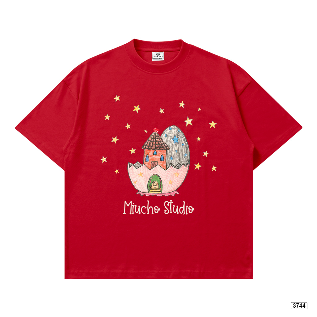 Áo thun nữ form boxy hoạt hình mùa hè Dreamee đáng yêu chất thoáng mát Miucho 3744_thumbnail_14