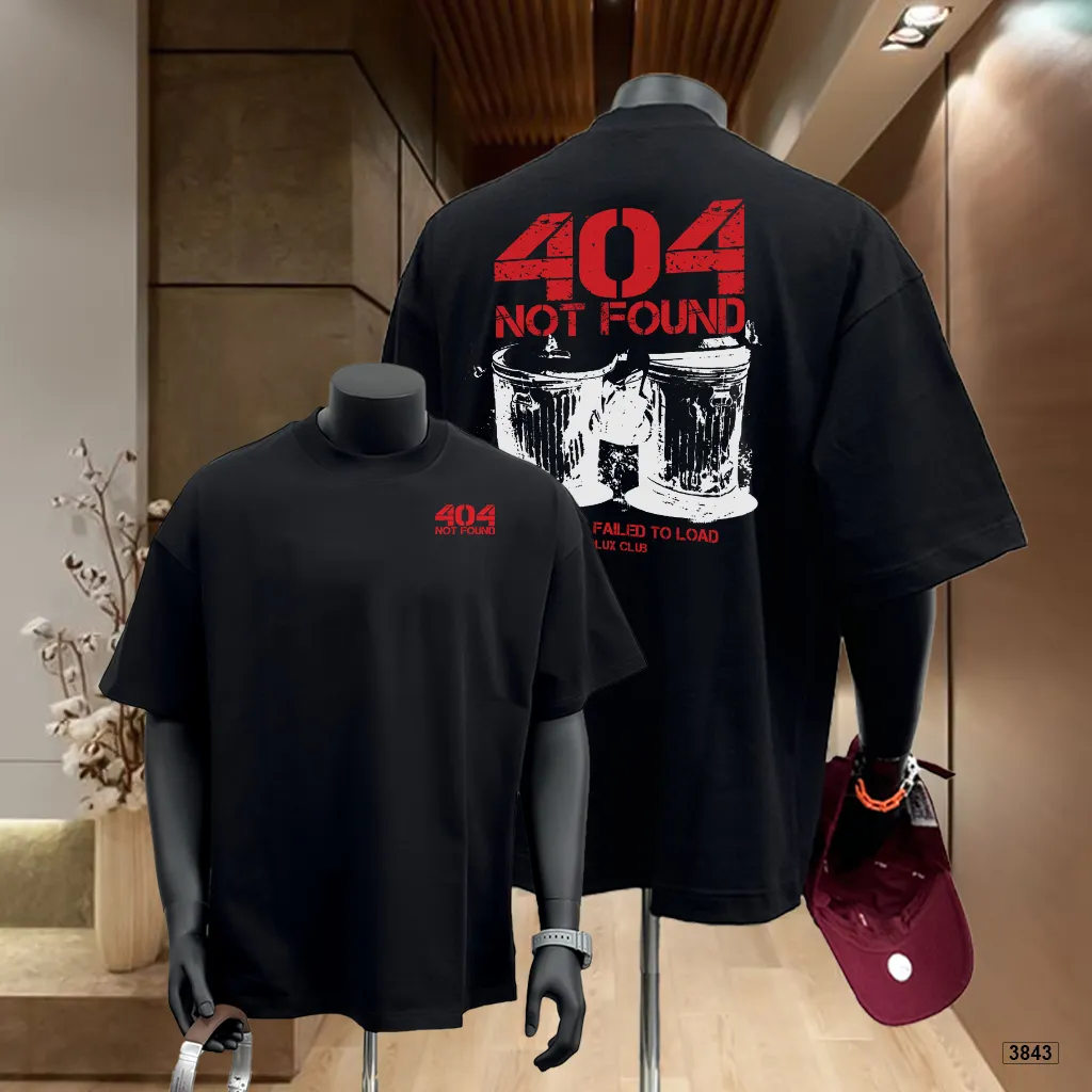Áo thun nam 404 Not Found phong cách streetwear cá tính Polux 3843_thumbnail_3