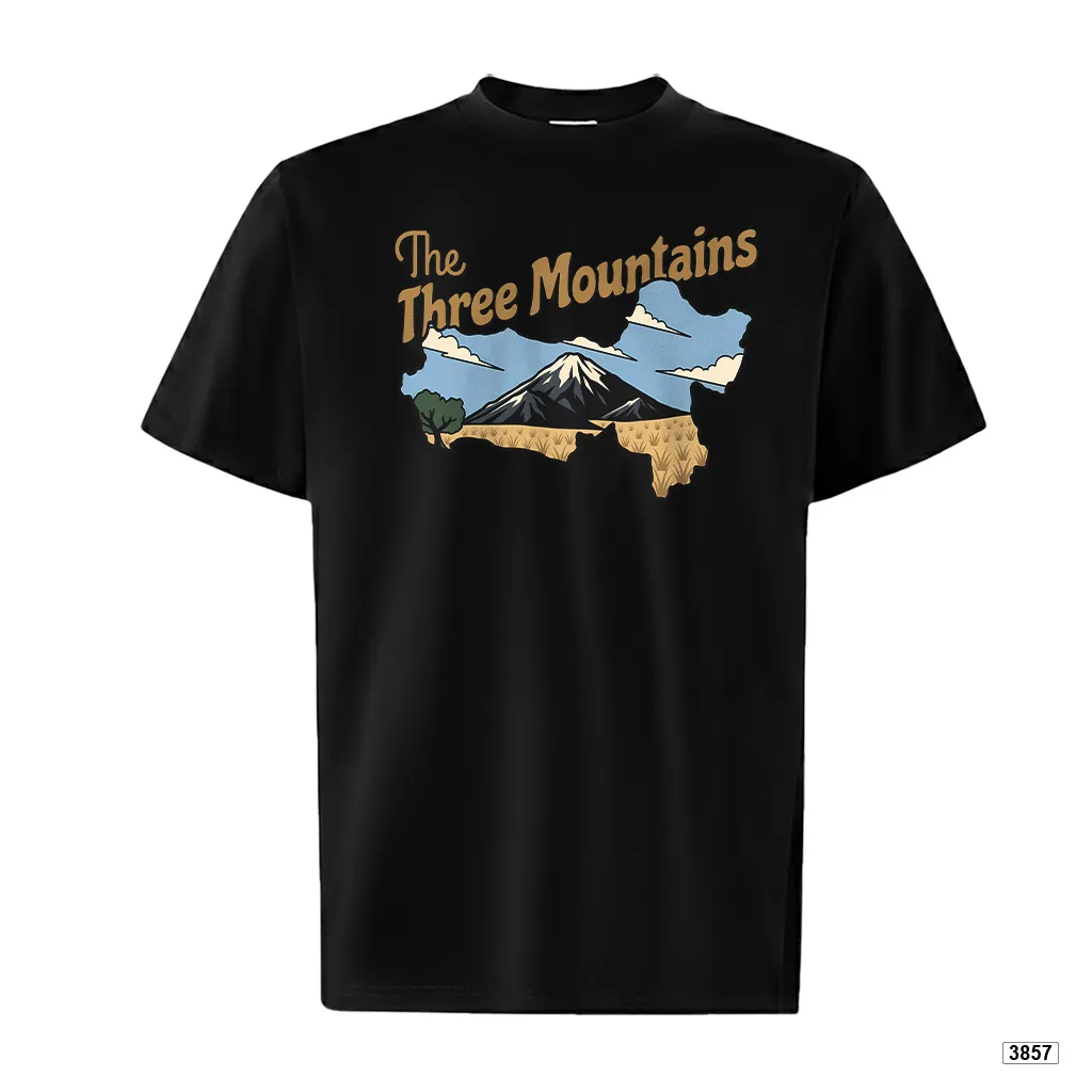 Áo thun nam form rộng streetwear Three Mountains TeePrint 3857_thumbnail_7