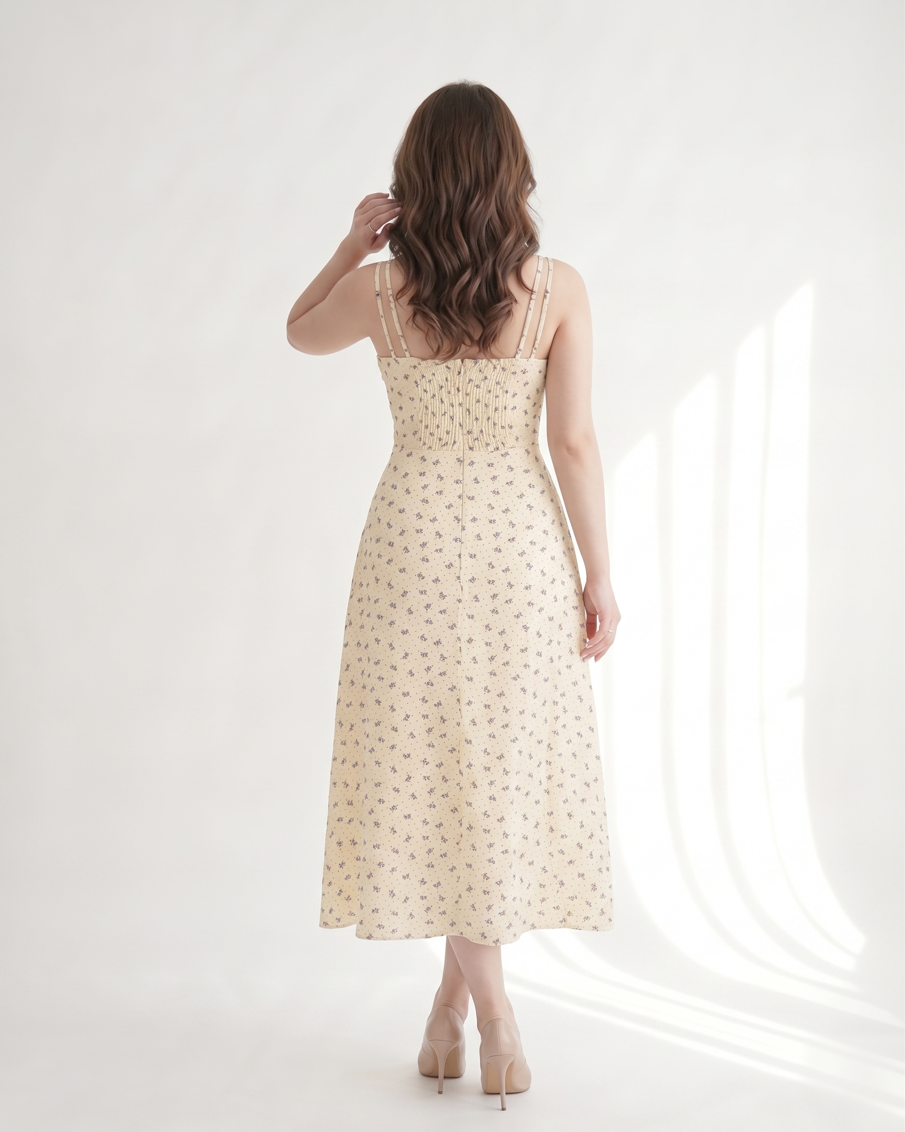 BIGSIZE NỮ - Sét đầm dây kèm áo khoác dành cho nàng béo V-SET014_thumbnail_4