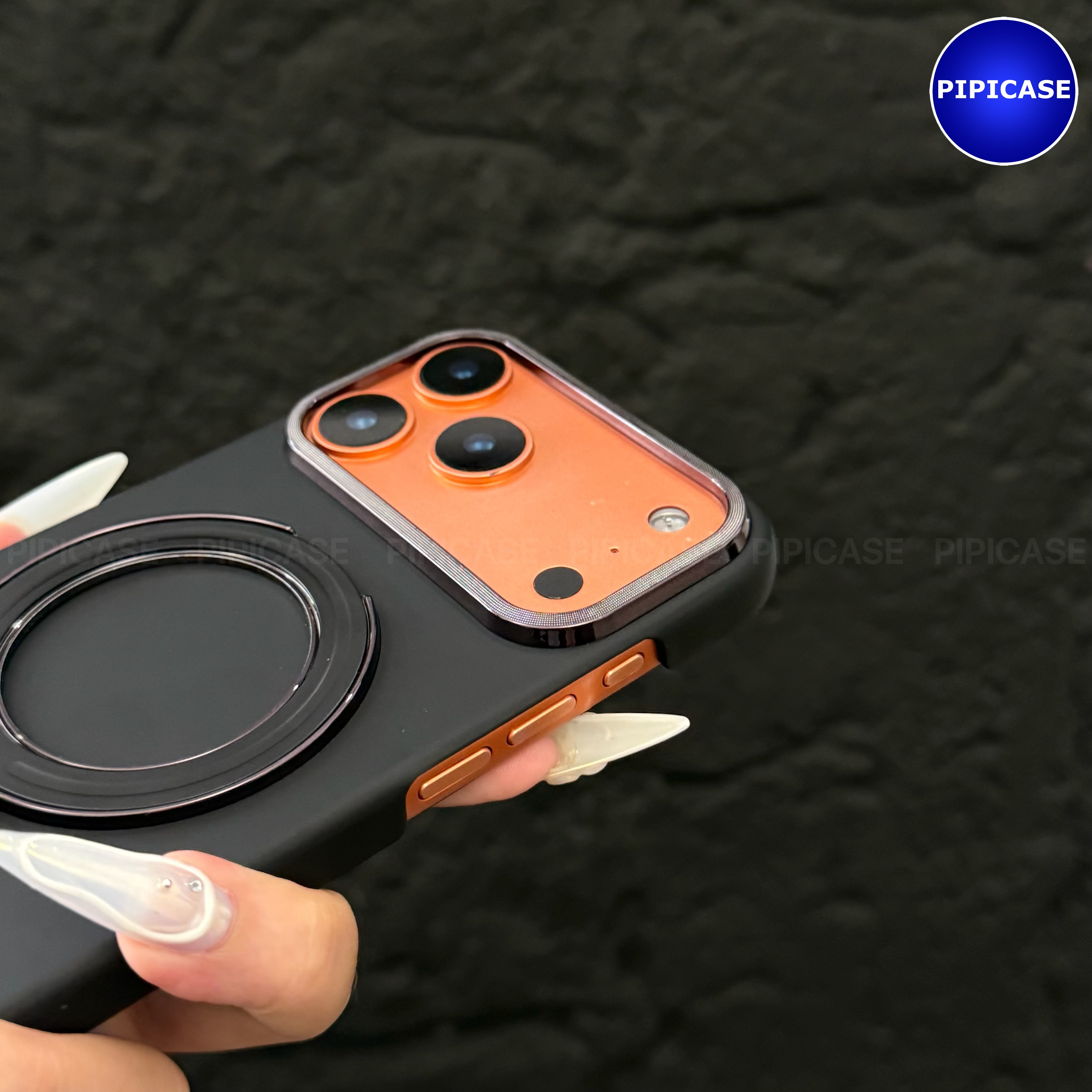 Ốp Lưng iPhone 17 Pro Max - Titan Force - Đen_thumbnail_5
