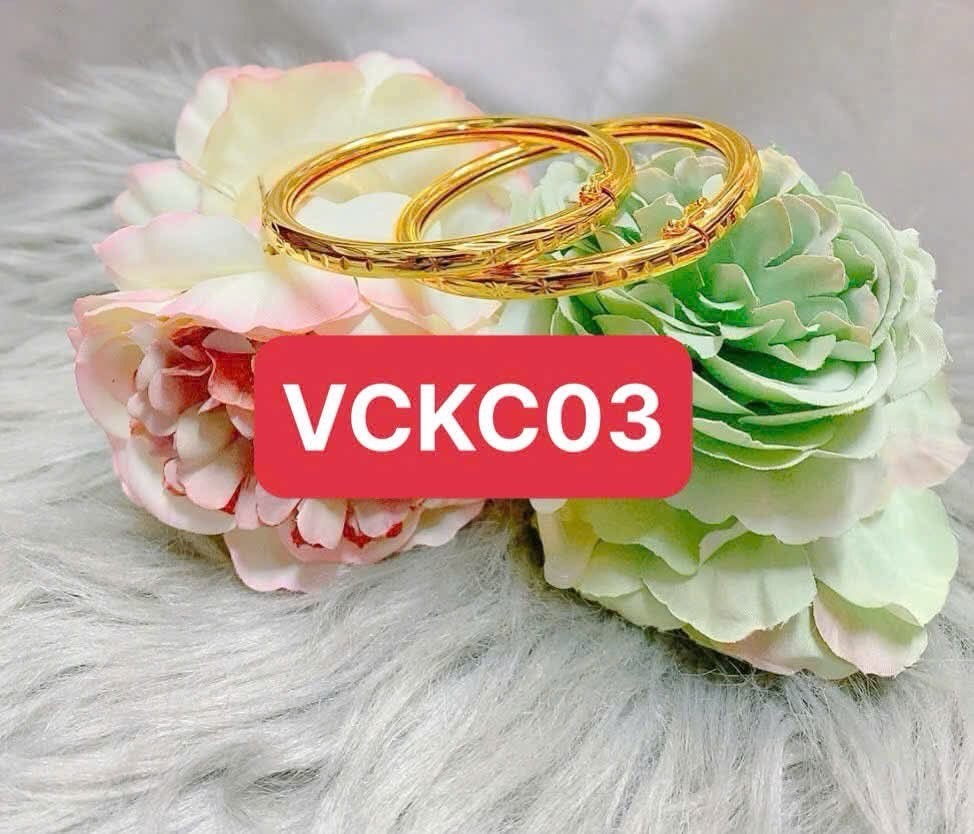 Vòng Cặp Hoa Thị + Tặng Nhẫn Kim Tiền