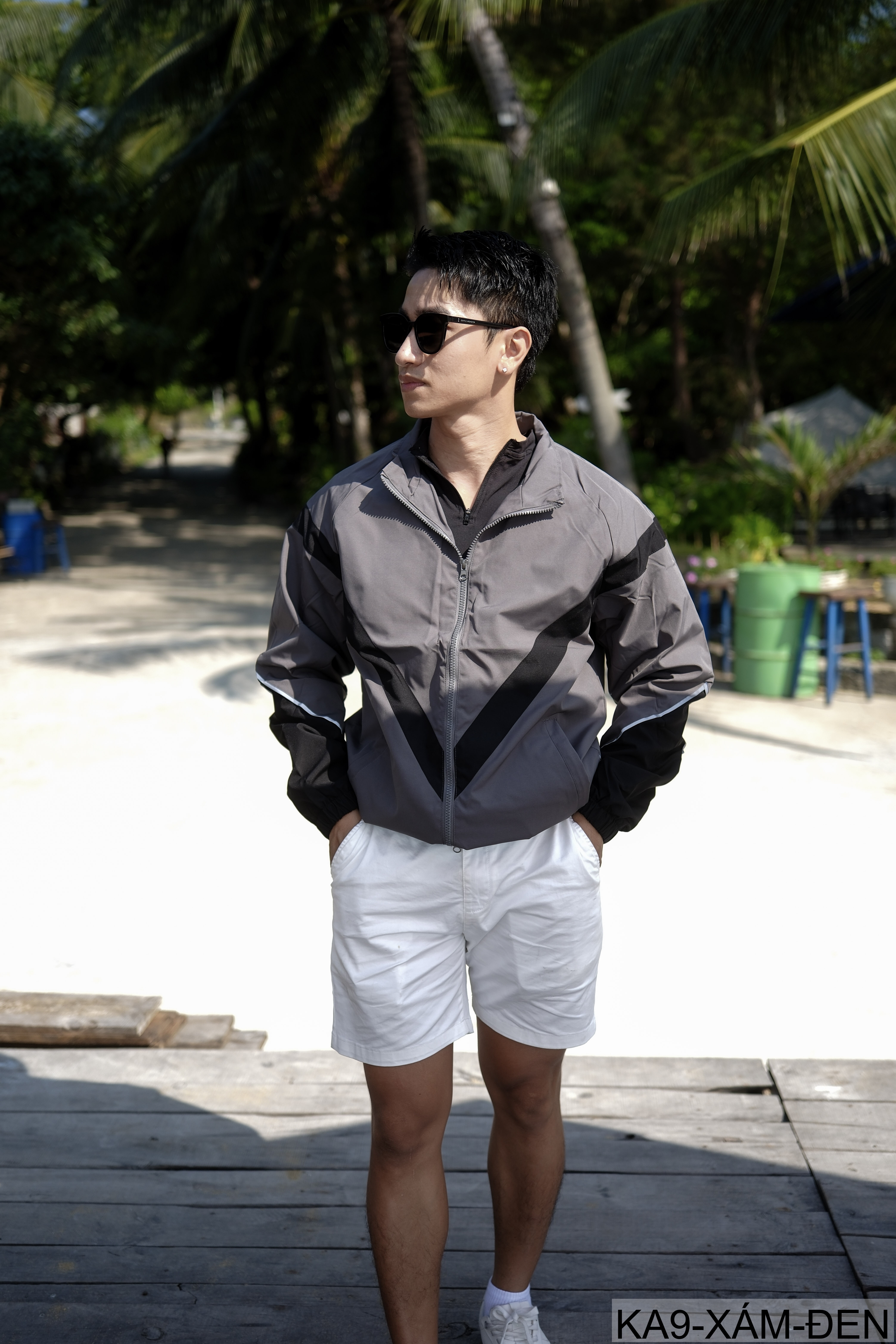KA9 - Áo khoác nam thể thao phối màu phản quang cổ đứng phong cách streetwear mùa xuân thu_thumbnail_13