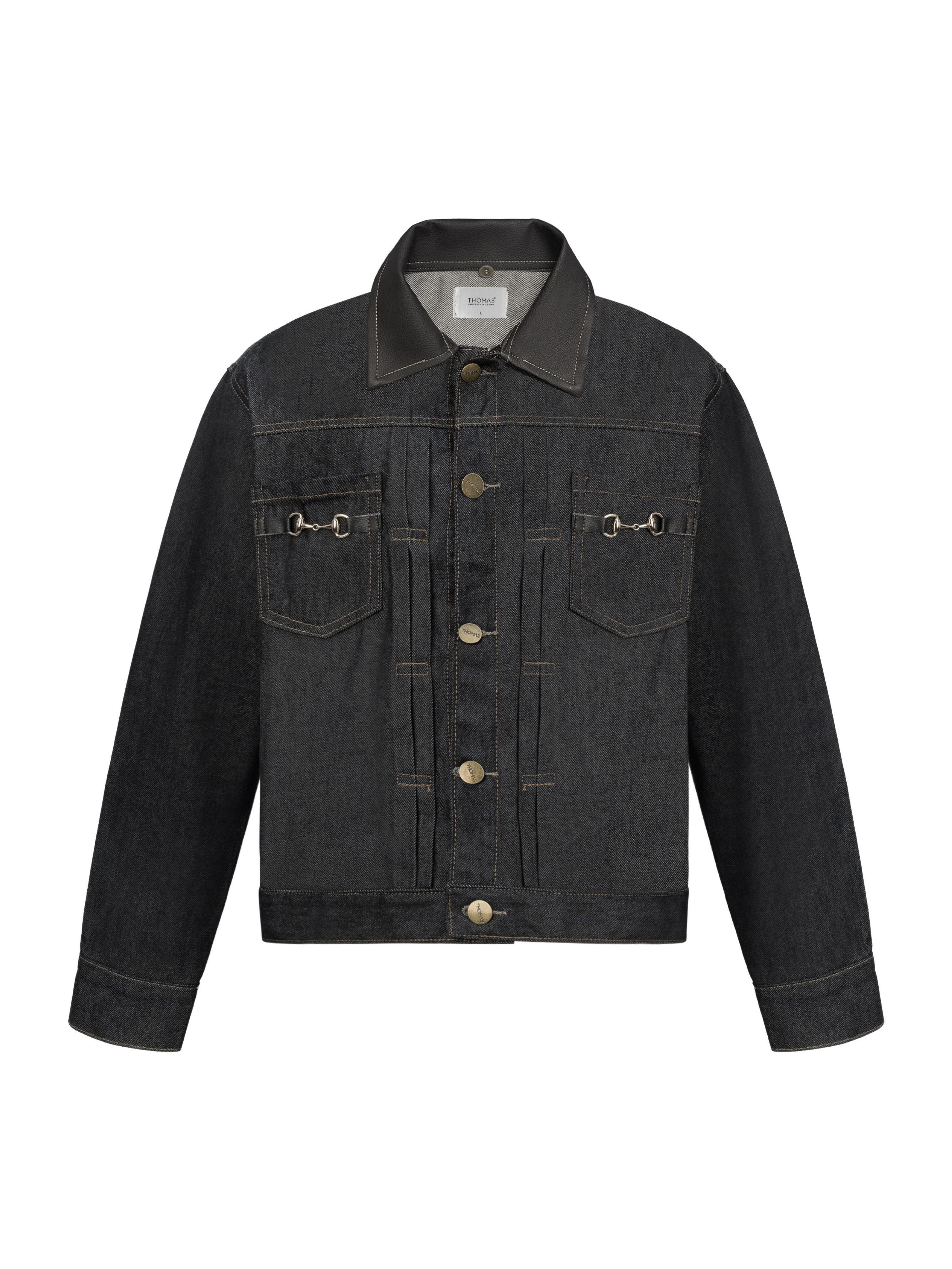 Áo Jacket The Glide Vải Raw Denim Form Regular