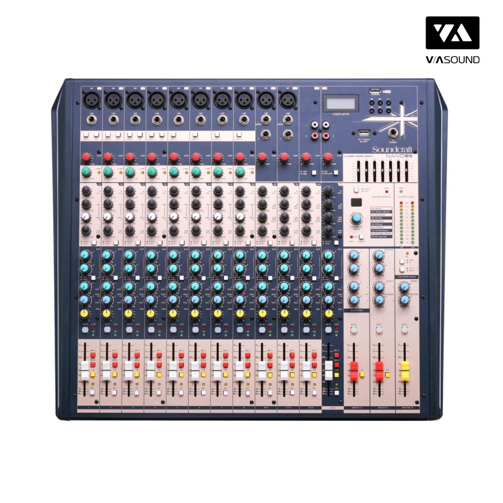 Bàn Mixer SOUNDCRAFT NANO M16