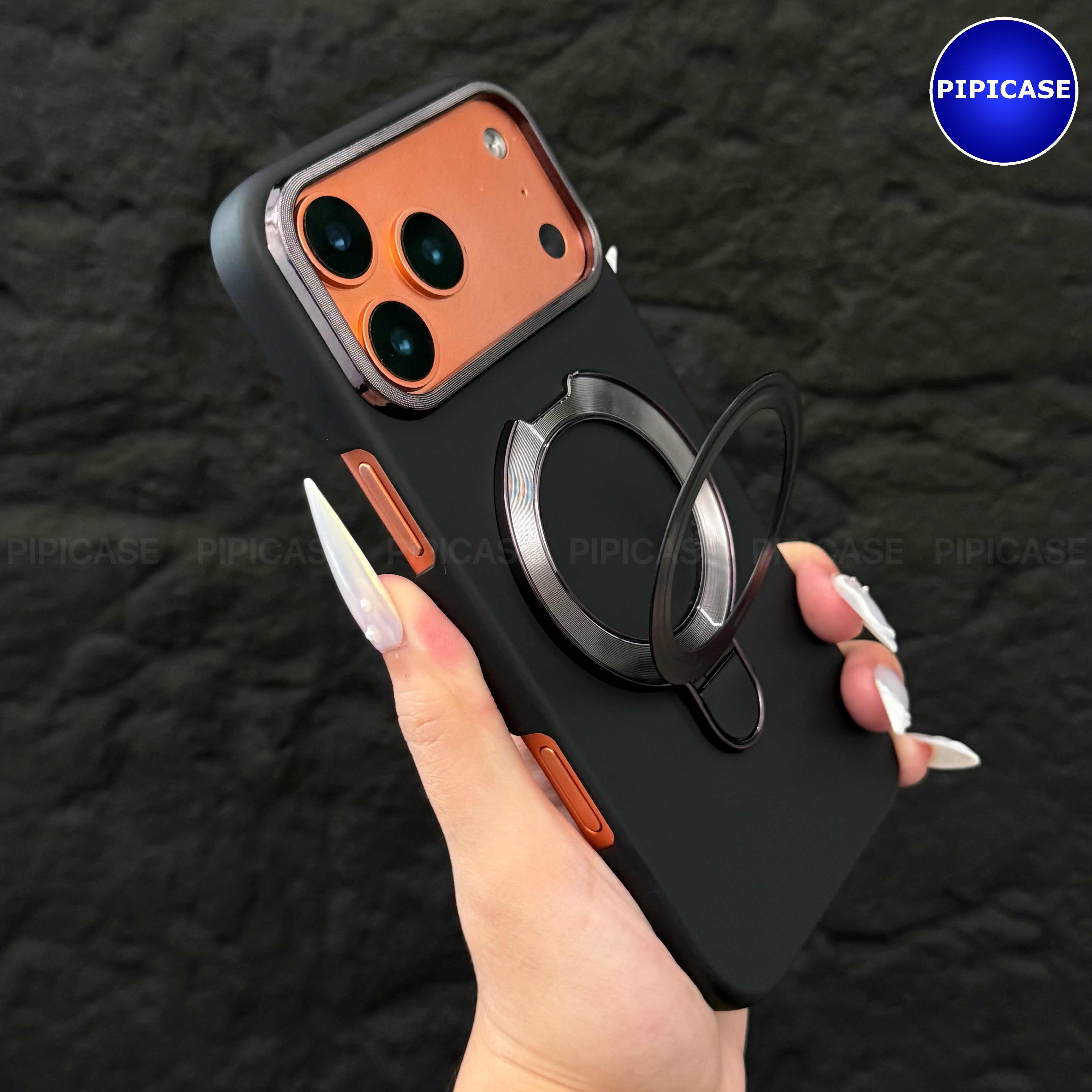 Ốp Lưng iPhone 17 Pro Max - Titan Force - Đen_thumbnail_7