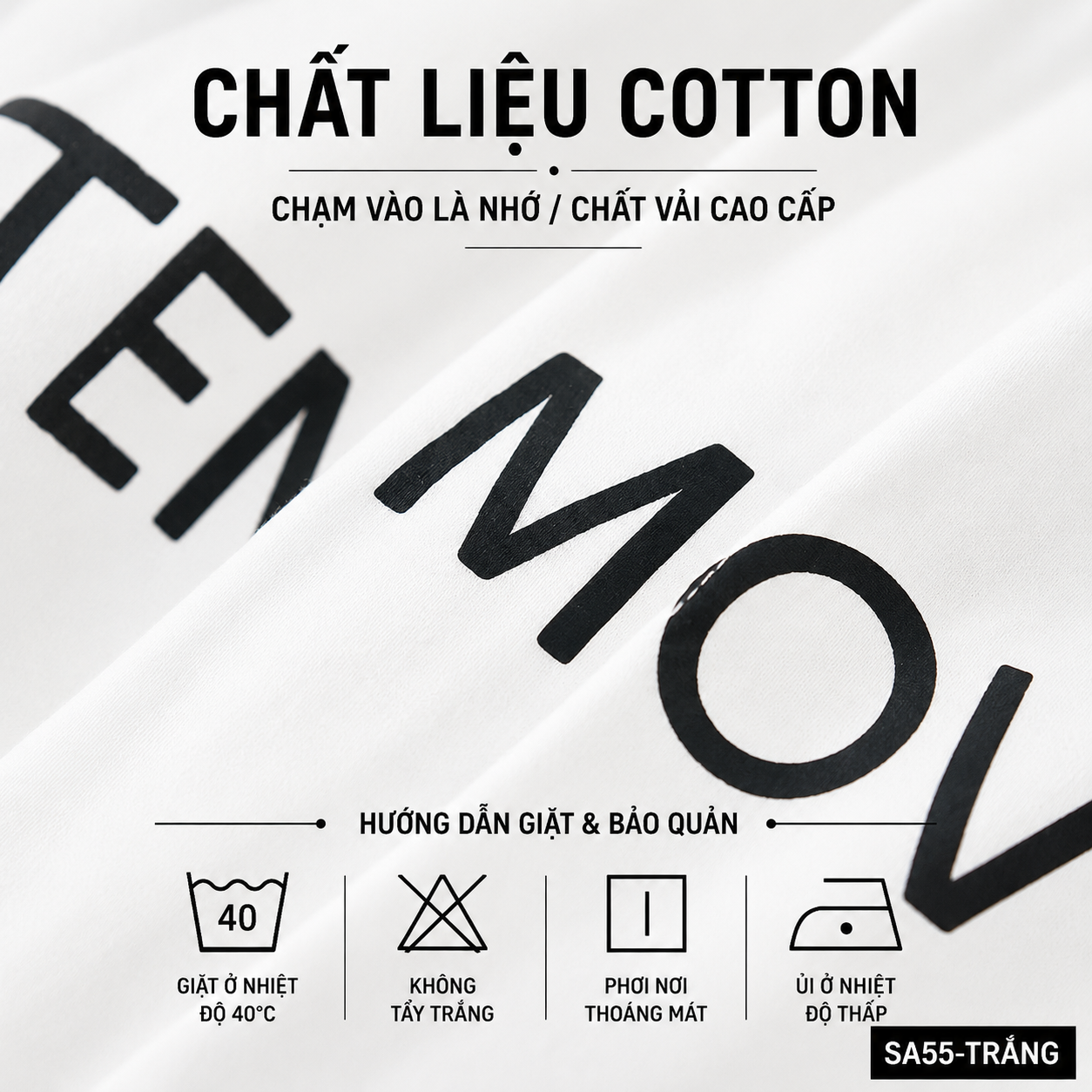 SA55 - Áo sơ mi nam tay dài in chữ phong cách Nhật Bản, form rộng, cotton 100%_thumbnail_2