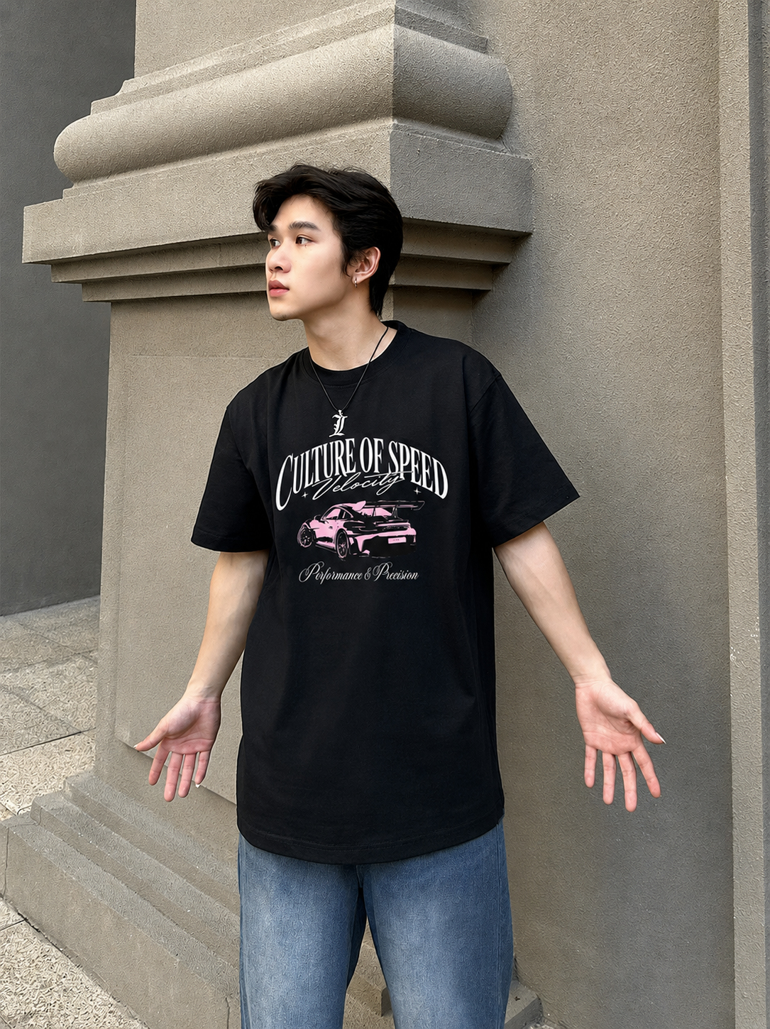 Áo thun cotton UNISEX Xe Underthinker