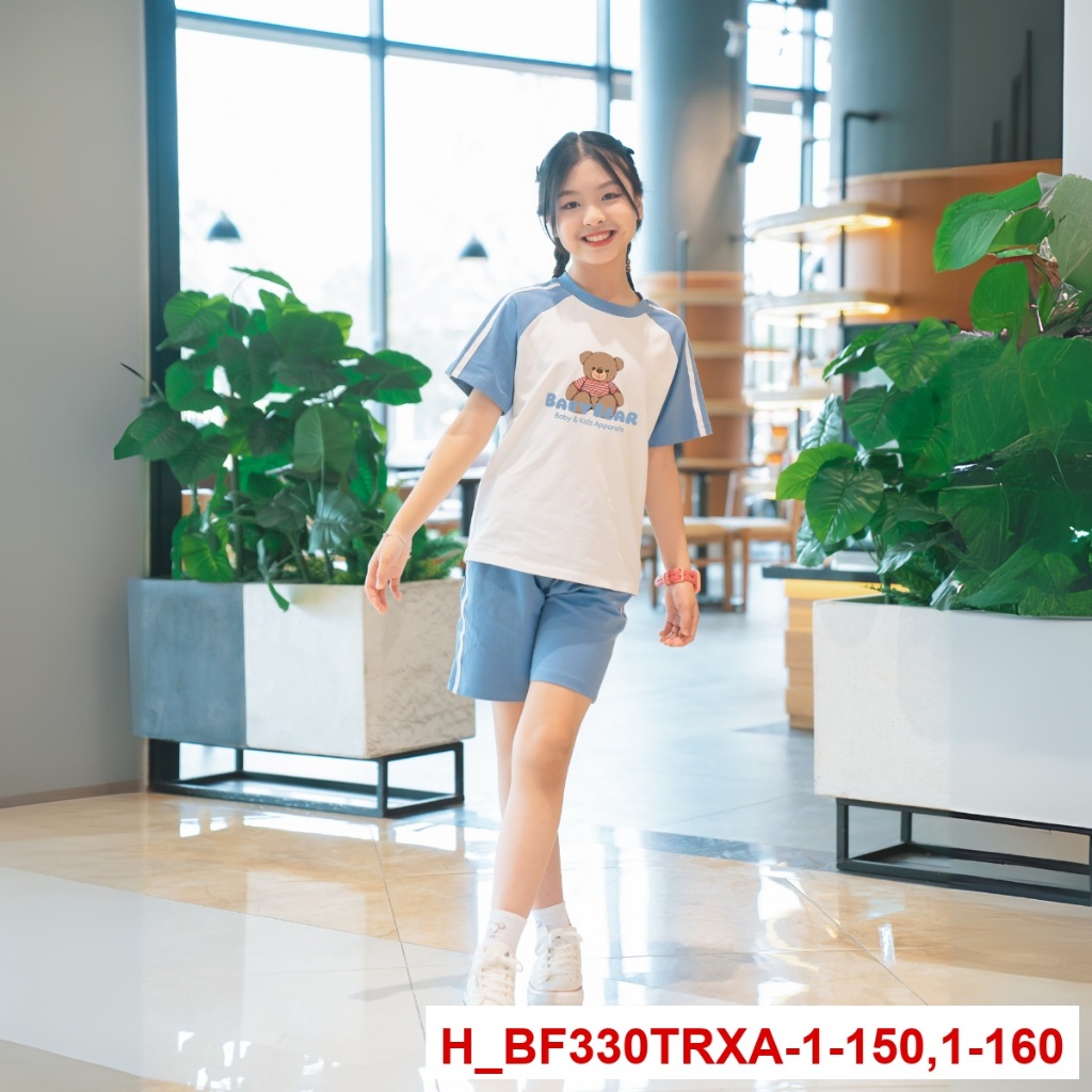 [XẢ KHO] Set bộ thun phối bé trai, bé gái lẻ size size từ 15-40kg - Loza Kids XABF01_thumbnail_4