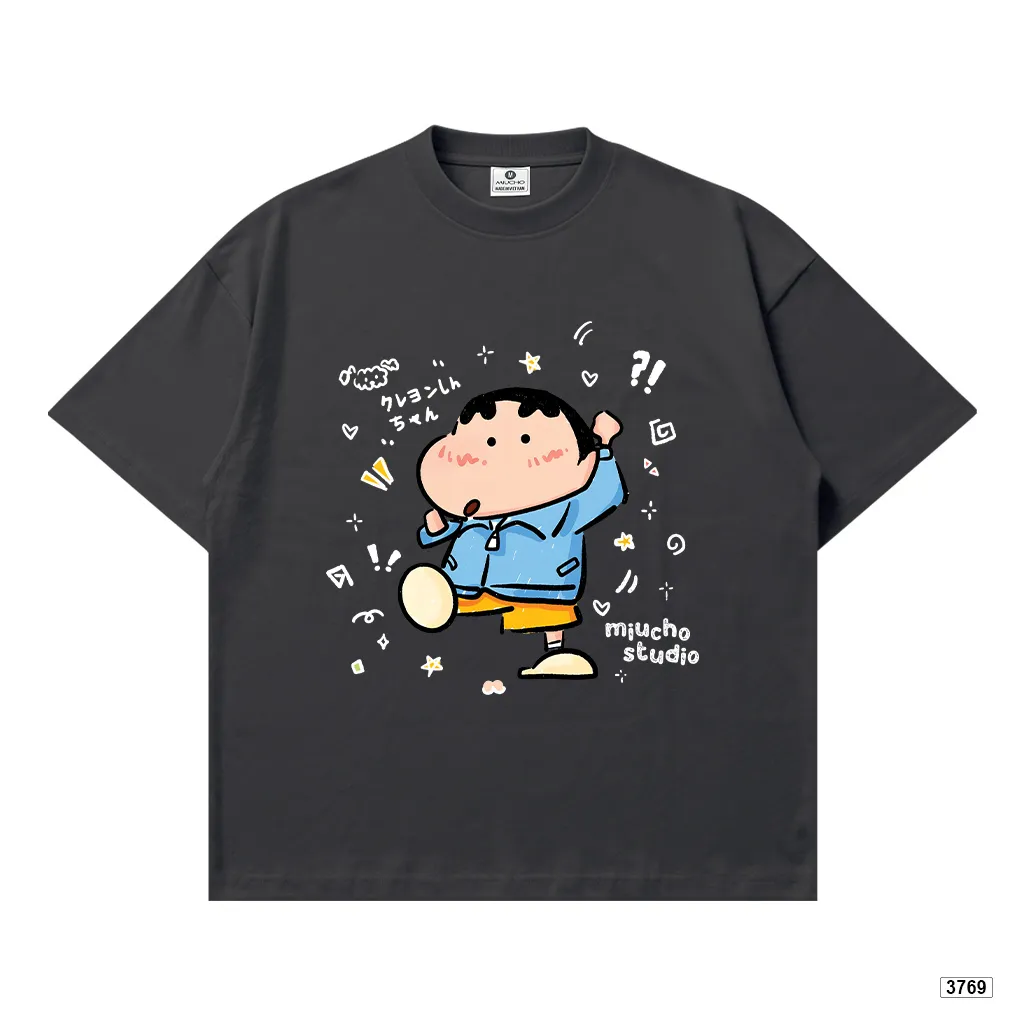 Áo thun nữ form boxy Shinnosuke phong cách đáng yêu Miucho 3769_thumbnail_13