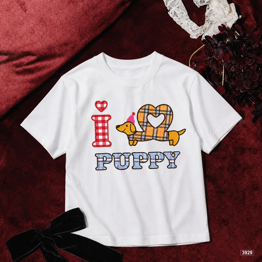 Áo thun trẻ em dễ thương cho bé gái cún Poppy Kado 3929_thumbnail_6