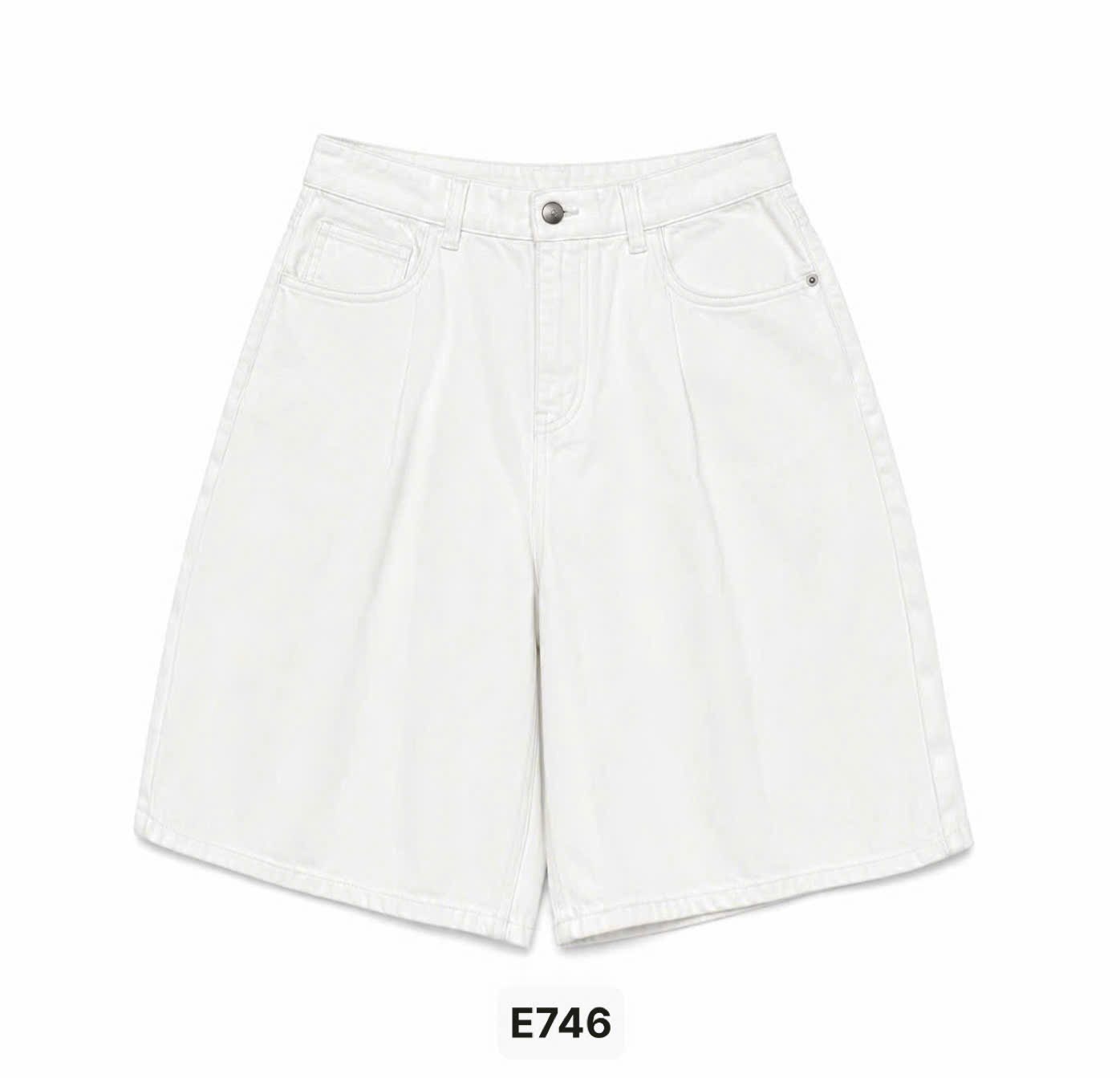 E746 SHORT JEAN KEM PHỐI LI XUẤT HÀN