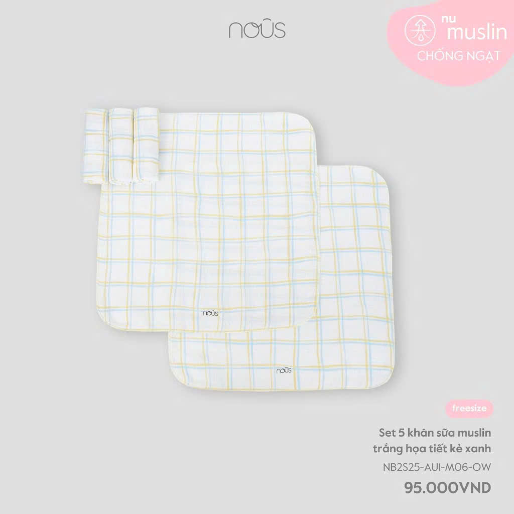 Set 5 khăn sữa muslin NOUS_thumbnail_4