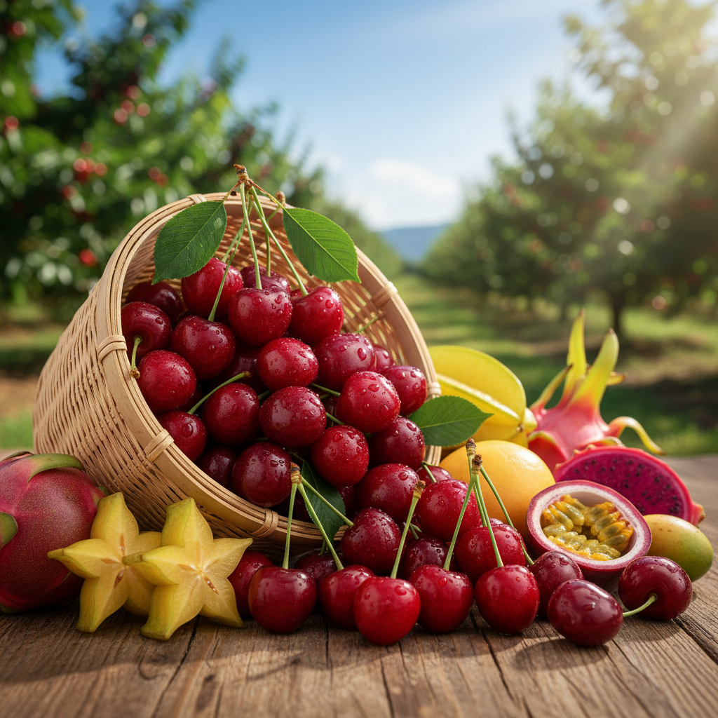 Quả Cherry Bao Nhiêu Tiền 1kg? Bảng Giá Cập Nhật & Bí Quyết Mua Chính Ngạch “Nông Sản Thật” 2024