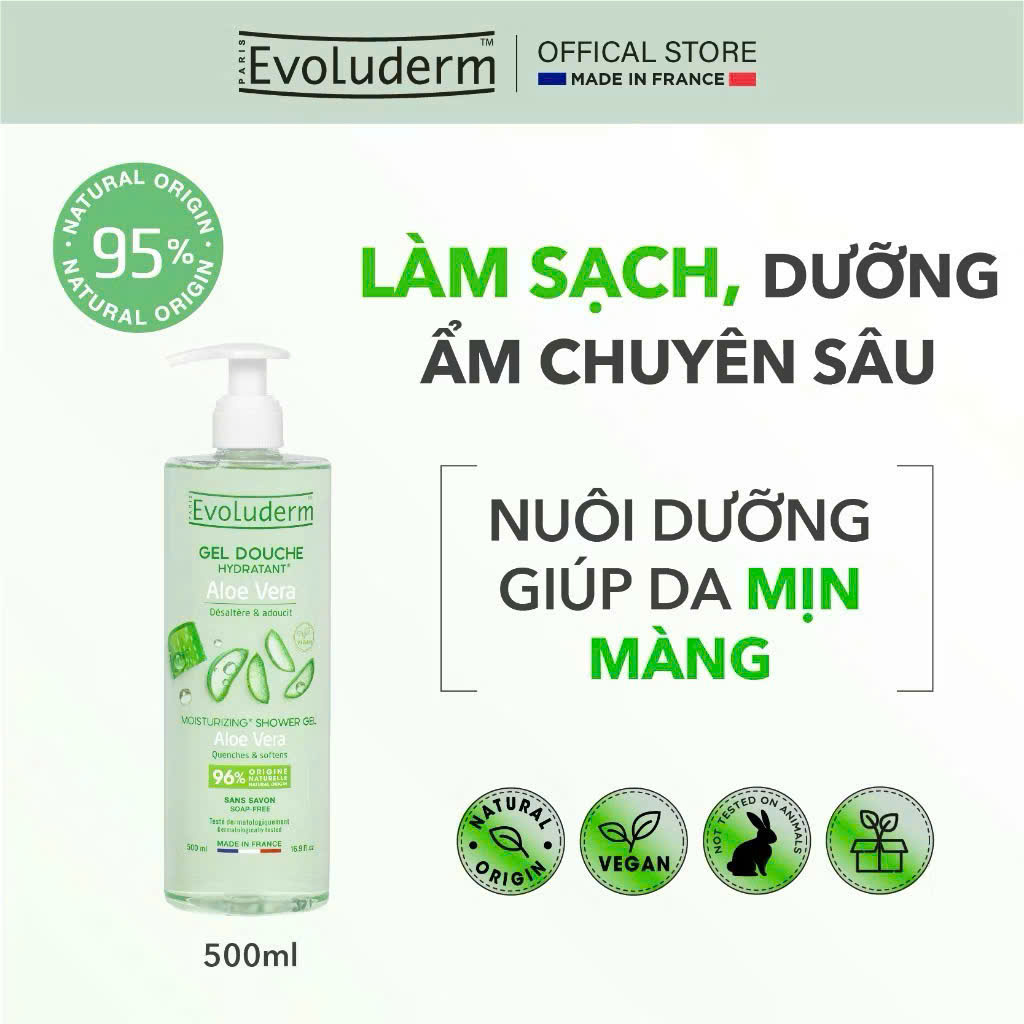 SỮA TẮM EVOLUDERM