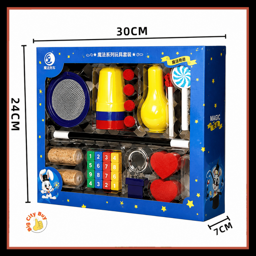 Bộ To Đồ Chơi Ảo Thuật Khổng Lồ Thông Minh Cho Bé Set 10 Đạo Cụ Biểu Diễn Ma Thuật, Kèm Sách Hướng Dẫn Chi Tiết BigcityBuy 343AT_thumbnail_4