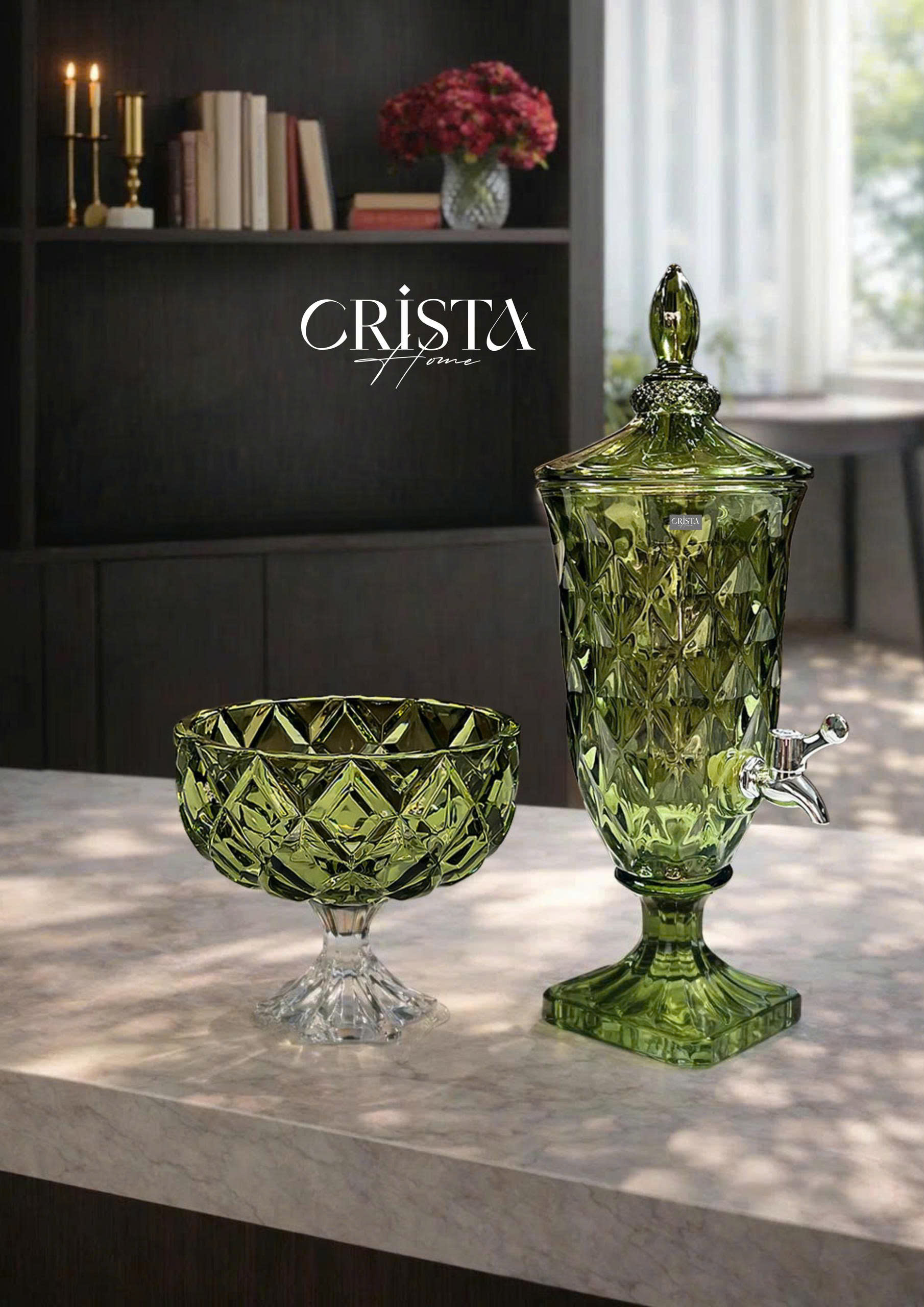 HŨ THỦY TINH CHÂN BỒNG VÂN KIM CƯƠNG 18CM CRISTA HOME 60251_thumbnail_8