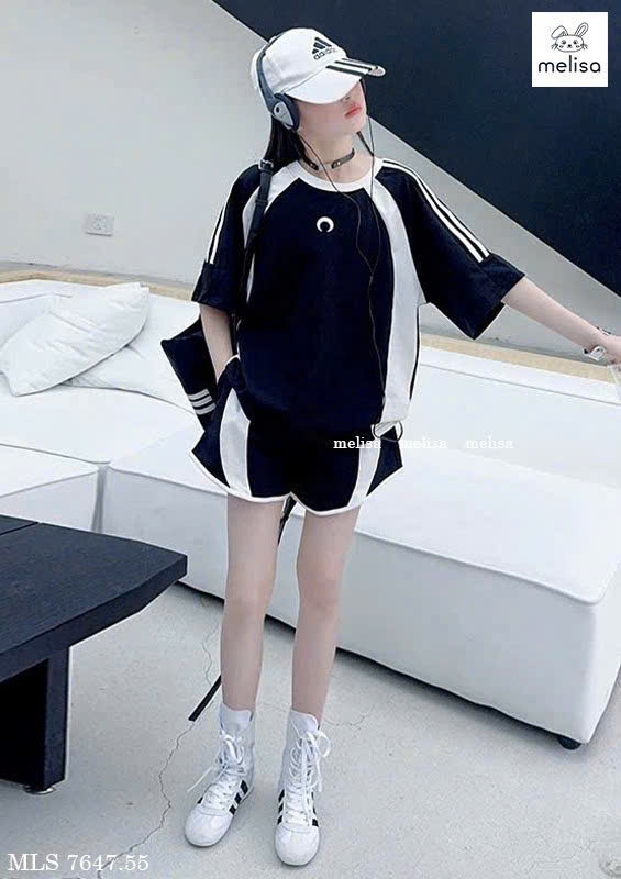 Set áo thun + quần đùi bé_thumbnail_4