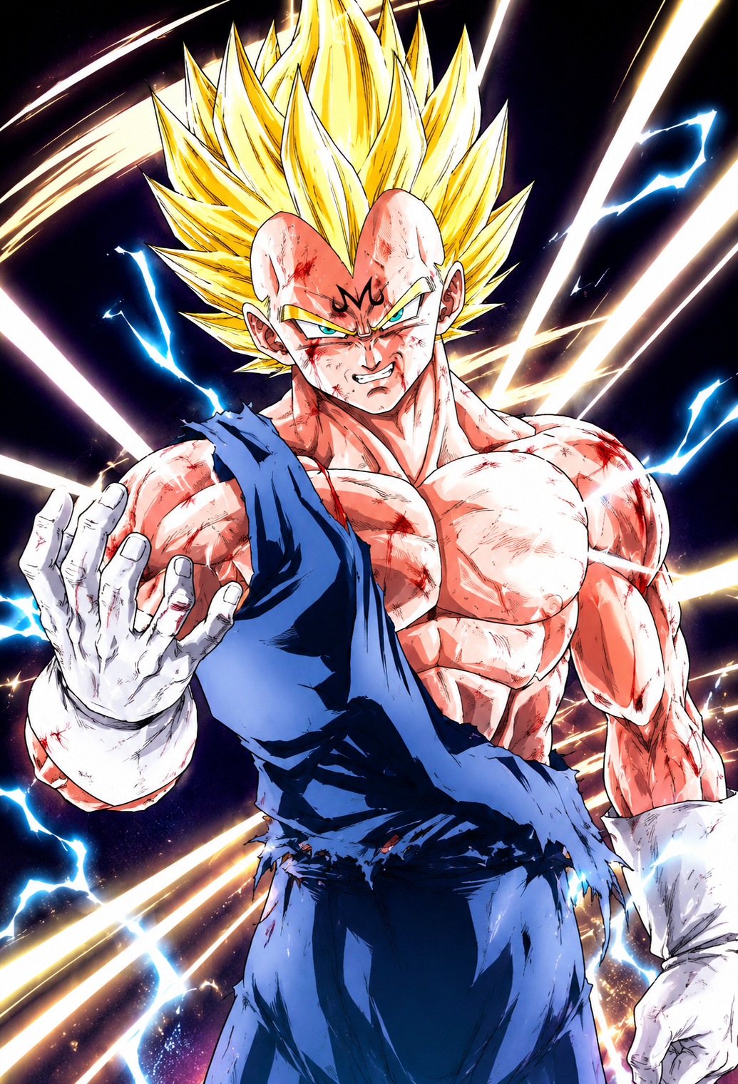 Majin Vegeta Thunder Rage — ANM-DBZ-884