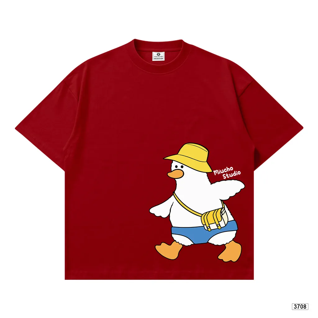 Áo thun form boxy vịt con đáng yêu Miucho 3708_thumbnail_17