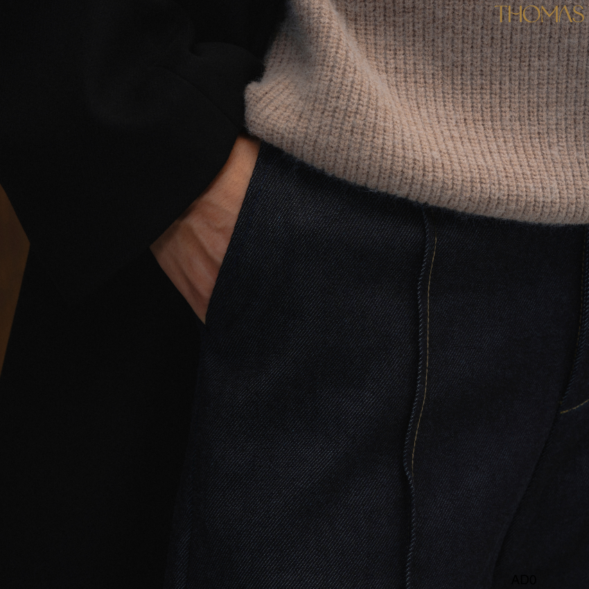 Quần Dài Faded Ink Vải Denim Form Straight_thumbnail_4