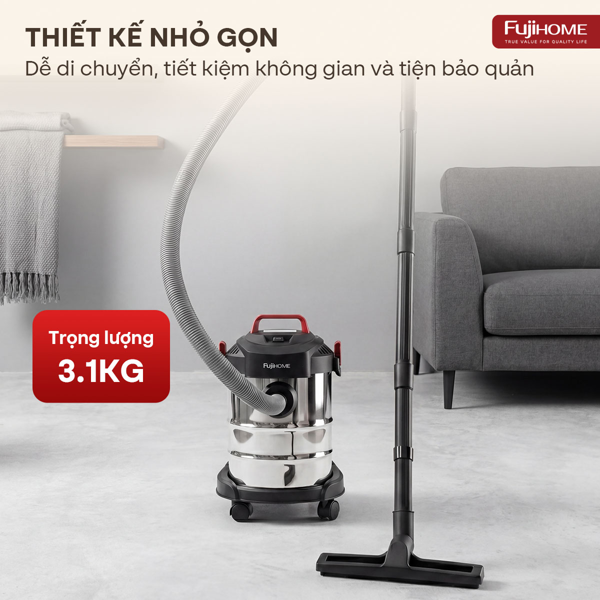 Máy hút bụi công nghiệp Fujihome VC12N_thumbnail_1