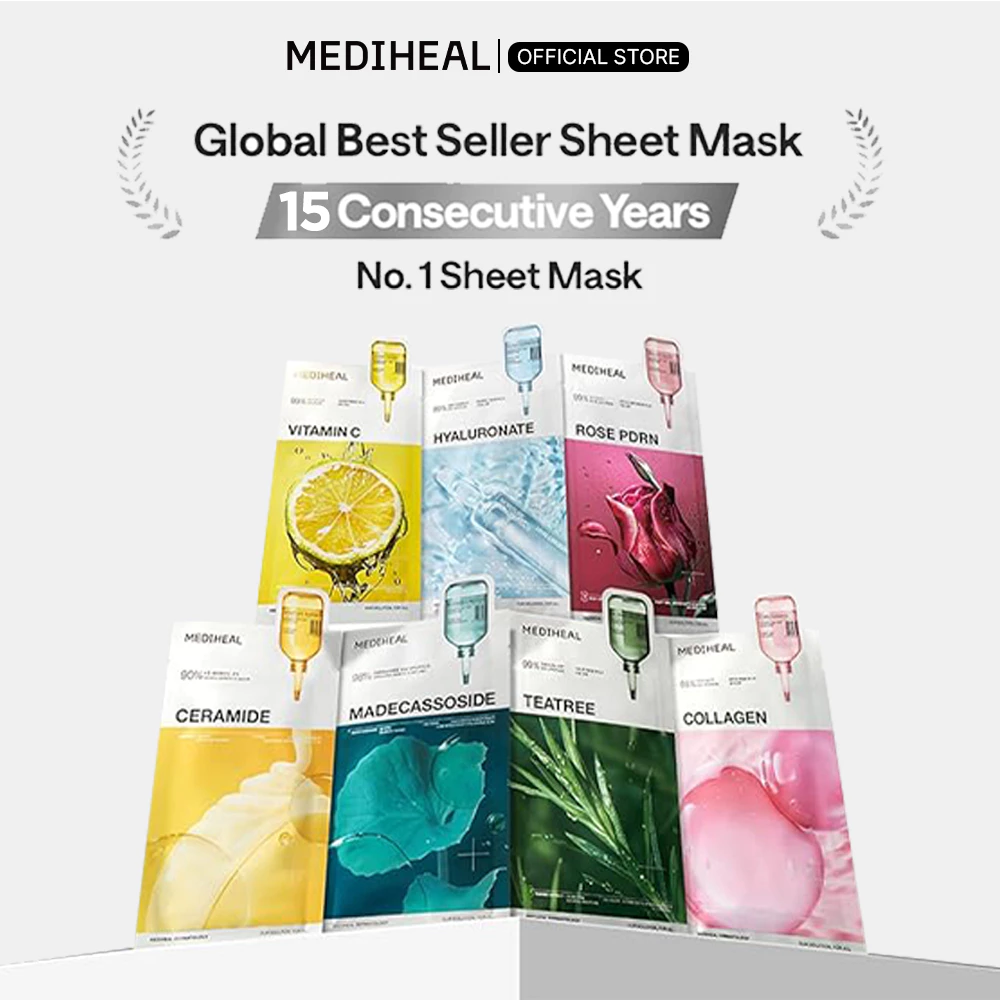 [MEDIHEAL] Mặt nạ Mediheal Essential Collection Mask cấp ẩm phục hồi 24ml