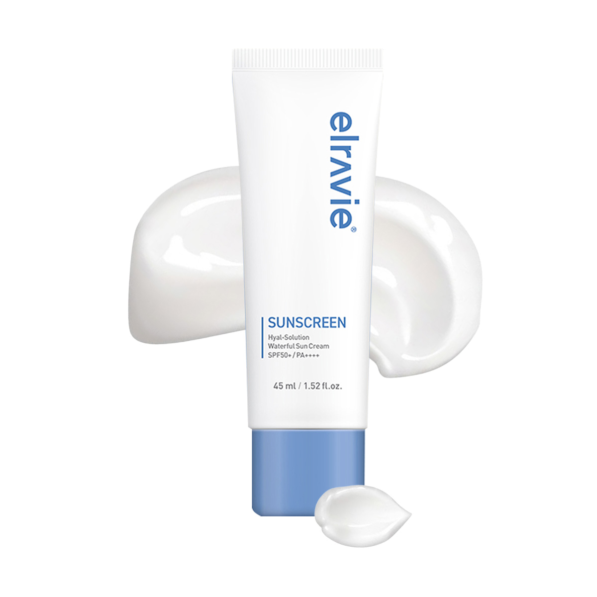 Kem Chống Nắng Vượt Trội, Dưỡng Ẩm, Ngăn Ngừa Lão Hóa Elravie Hyal Solution Waterful Suncream 45ml