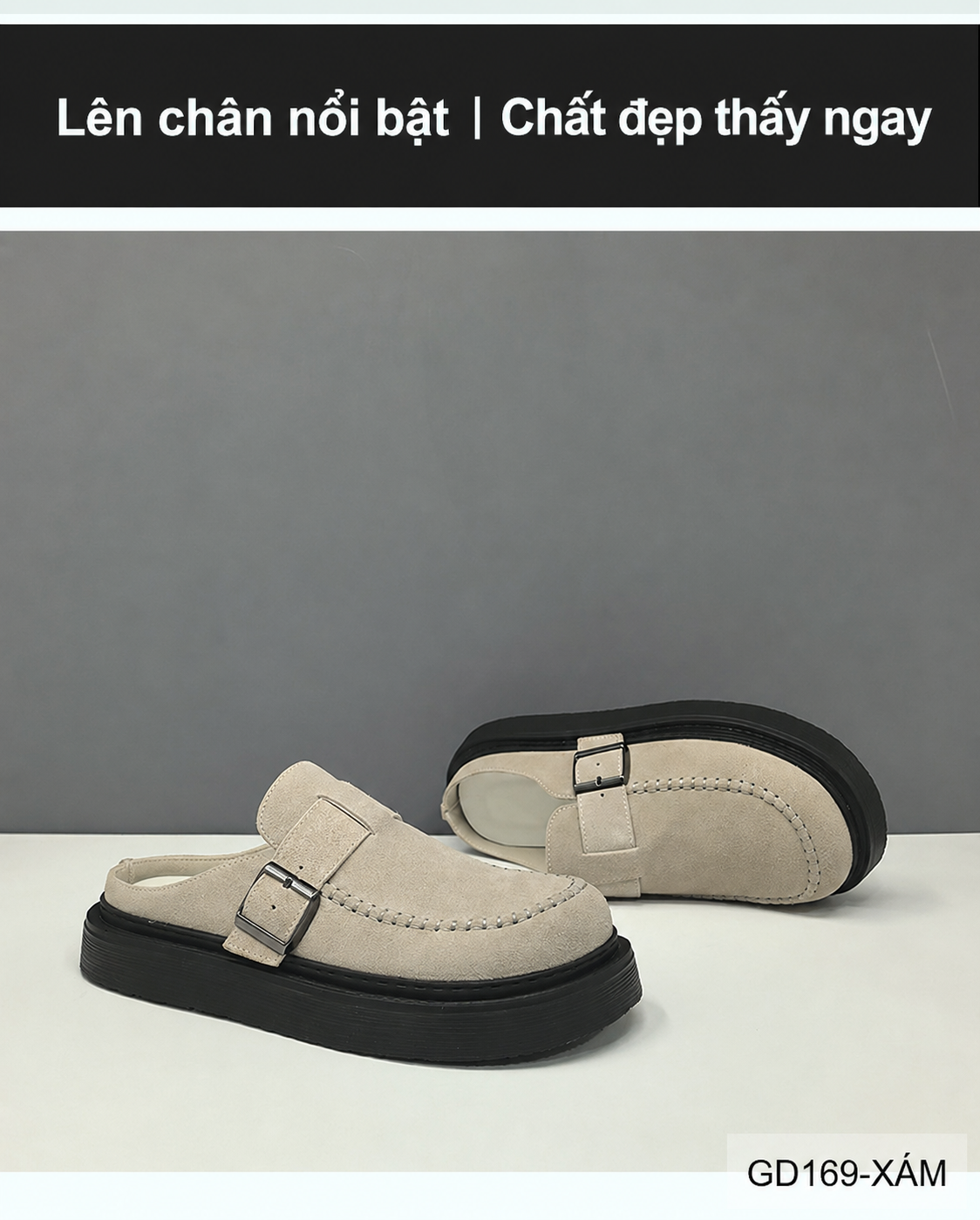 GD169 - Dép lê nam da lộn thời trang, đế cao su êm chân, kiểu dáng châu Âu sang trọng_thumbnail_4