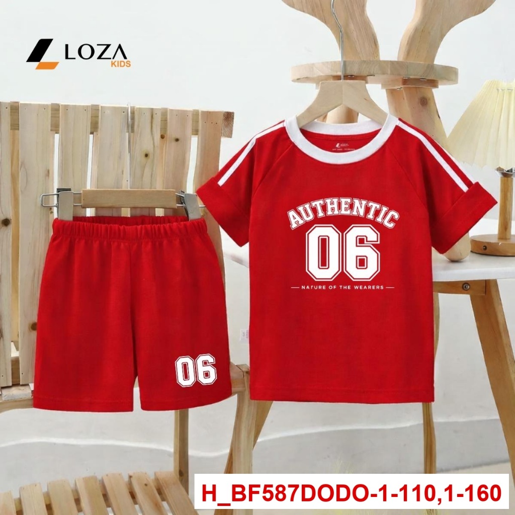 [XẢ KHO] Set bộ thun phối bé trai, bé gái lẻ size size từ 15-40kg - Loza Kids XABF01_thumbnail_7