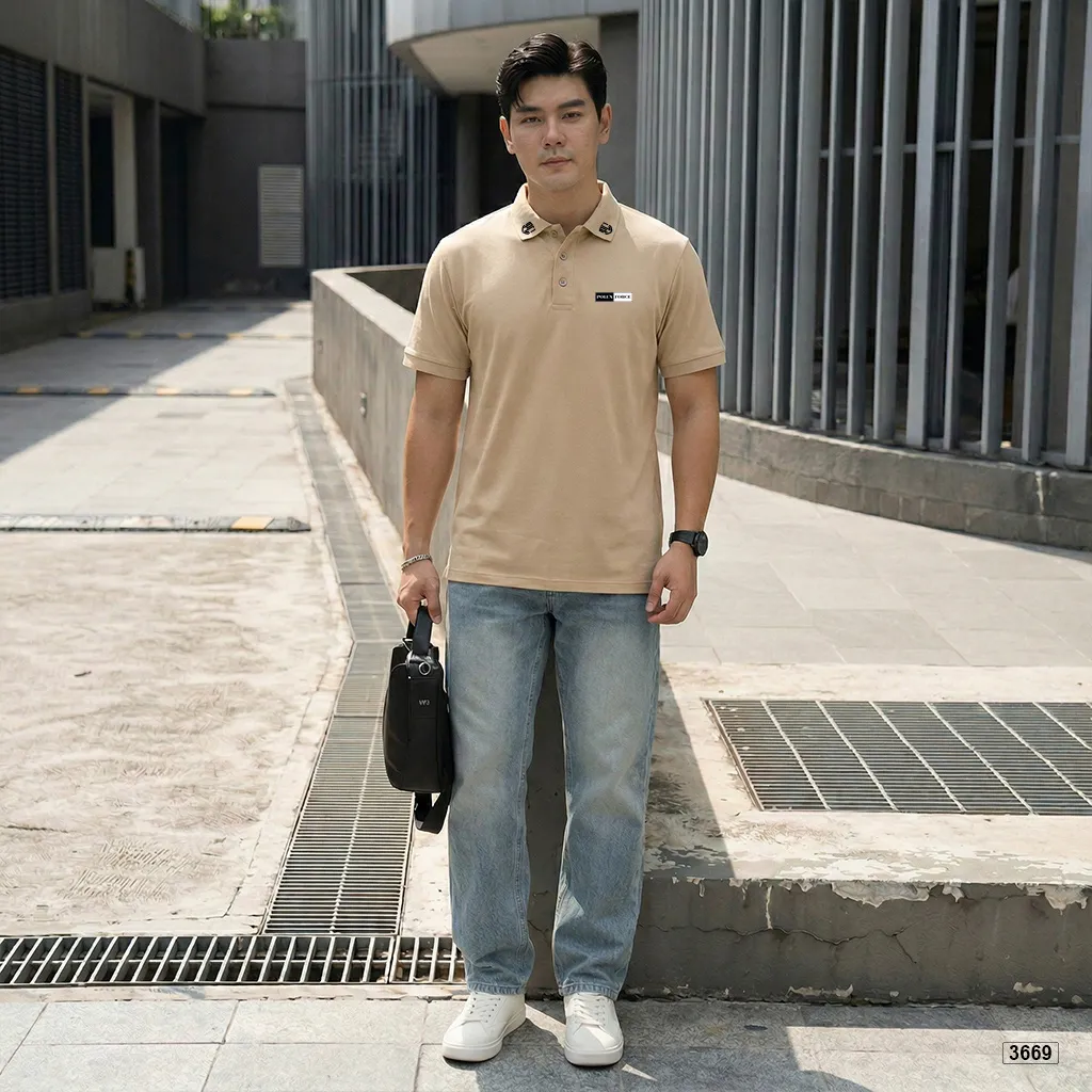 Áo polo nam form regular Polux Force 3669_thumbnail_4